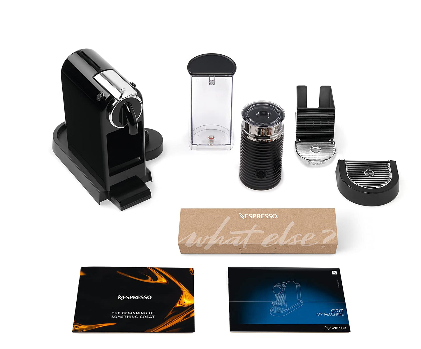 De'Longhi Nespresso Citiz EN167.B Espressomaschine Schwarz mit Hochdruckpumpe