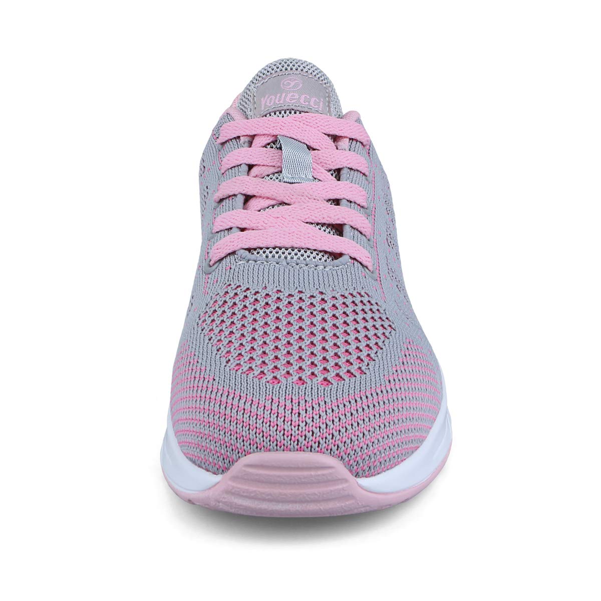 ANBIWANGLUO Damen Turnschuhe Sportliche Laufschuhe Schnürschuhe Atmungsaktive Outdoor Cross Trainer zum Joggen