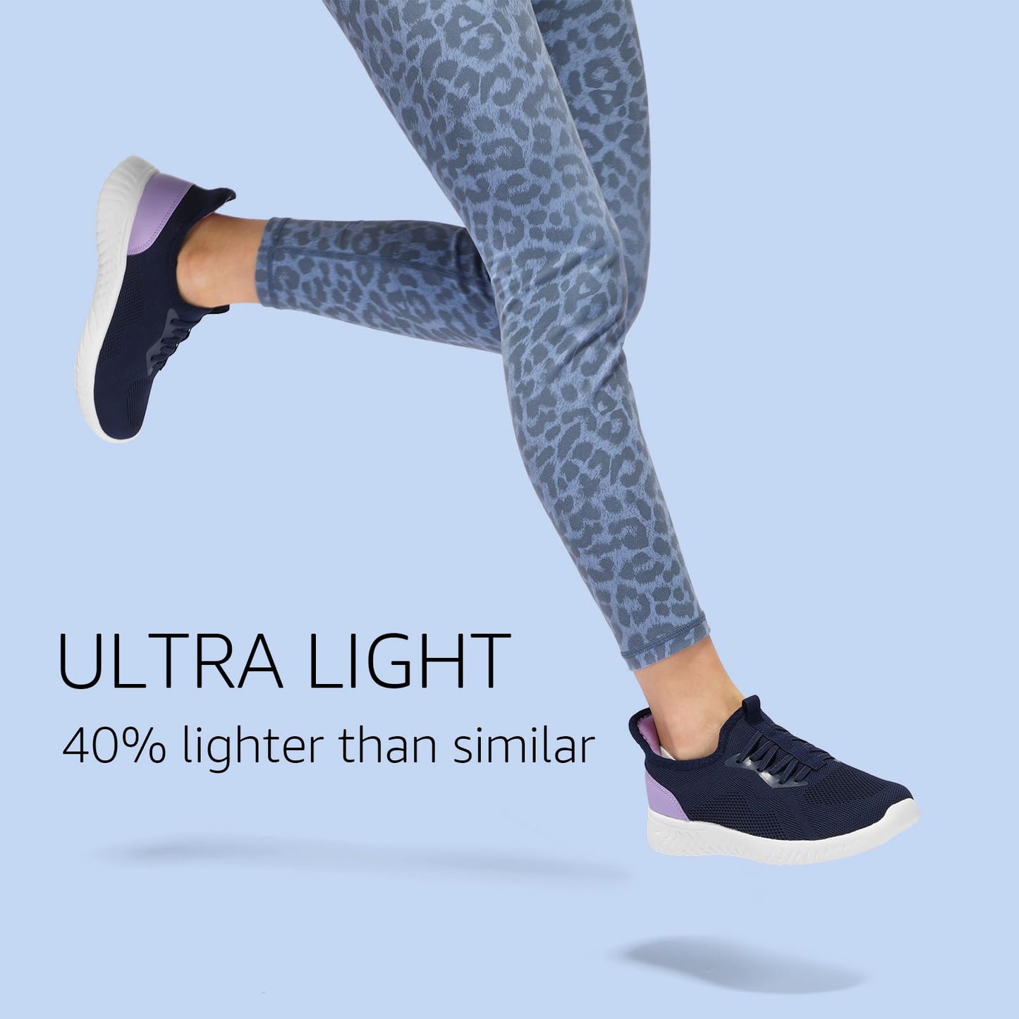 STQ Damen Slip on Sneakers Leichte Turnschuhe zum schlüpfen Bequeme Schlupfschuhe