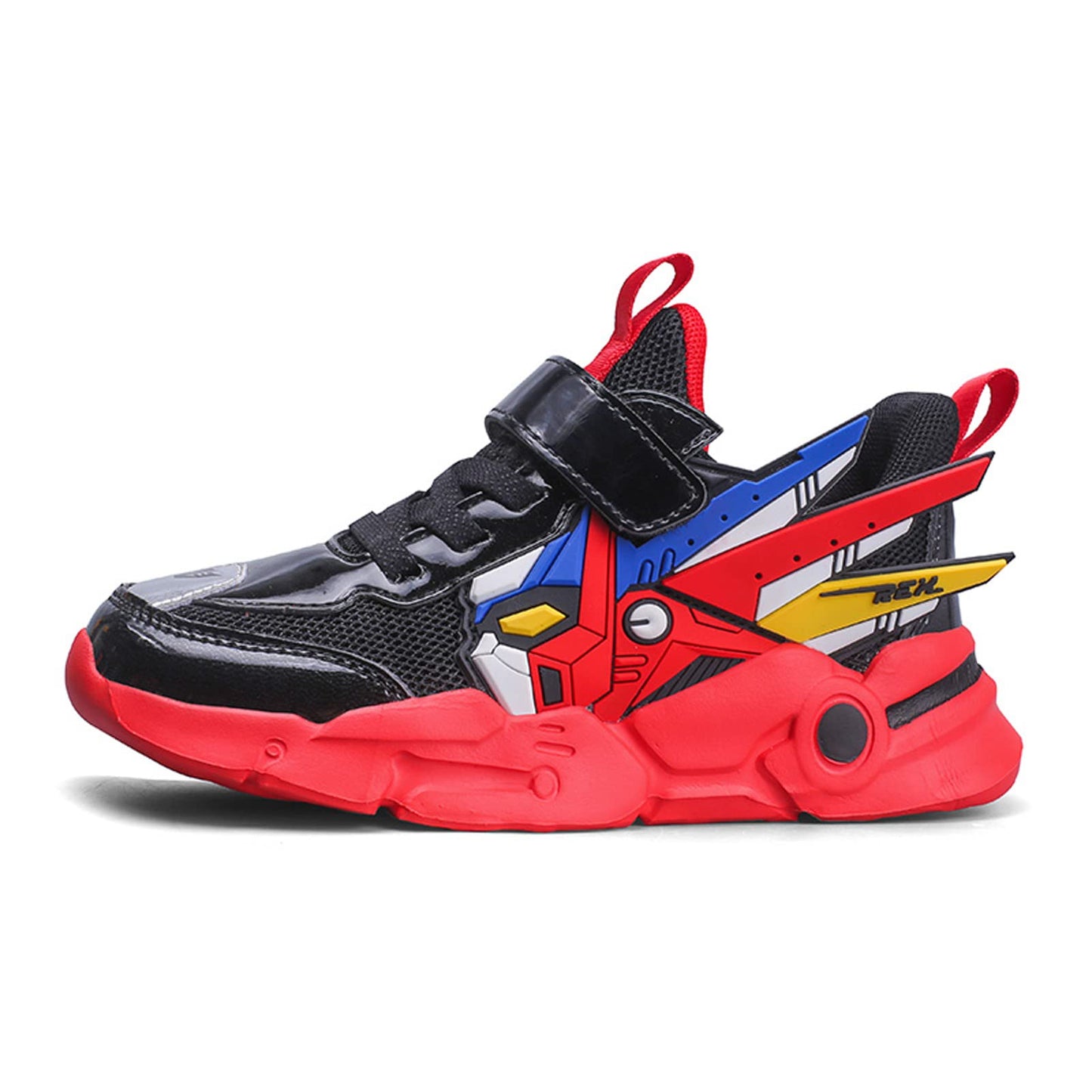 Laufschuhe Kinder Turnschuhe Jungen Mädchen Leicht Klettverschluss Sportschuhe Atmungsaktiv Mesh Sneakers Freizeit Schuhe 27-39