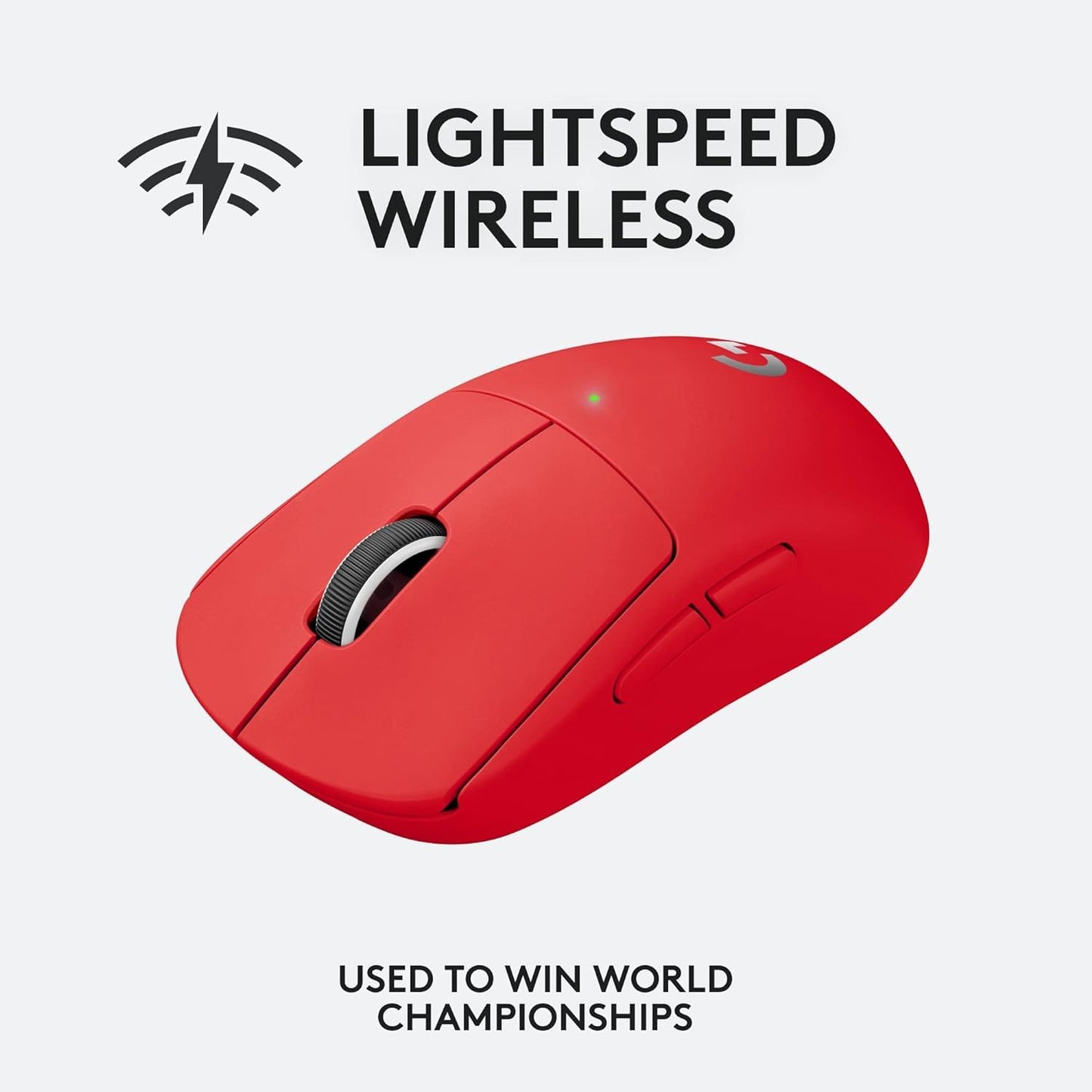 Logitech G PRO X SUPERLIGHT 2 LIGHTSPEED Kabellose Gaming-Maus, West Europa Verpackung, Lightweight, 60g, 8K-Abrufrate, 44K DPI, 5 programmierbare Tasten, USB-C, PC & Mac - Schwarz