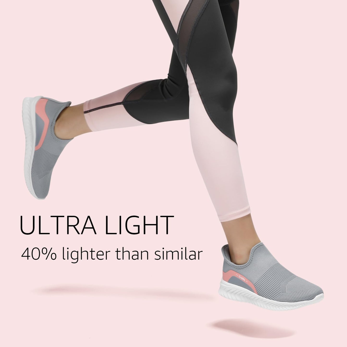 STQ Slip on Freihändig Damen Slip on Sneakers Bequem Orthopädische Schuhe