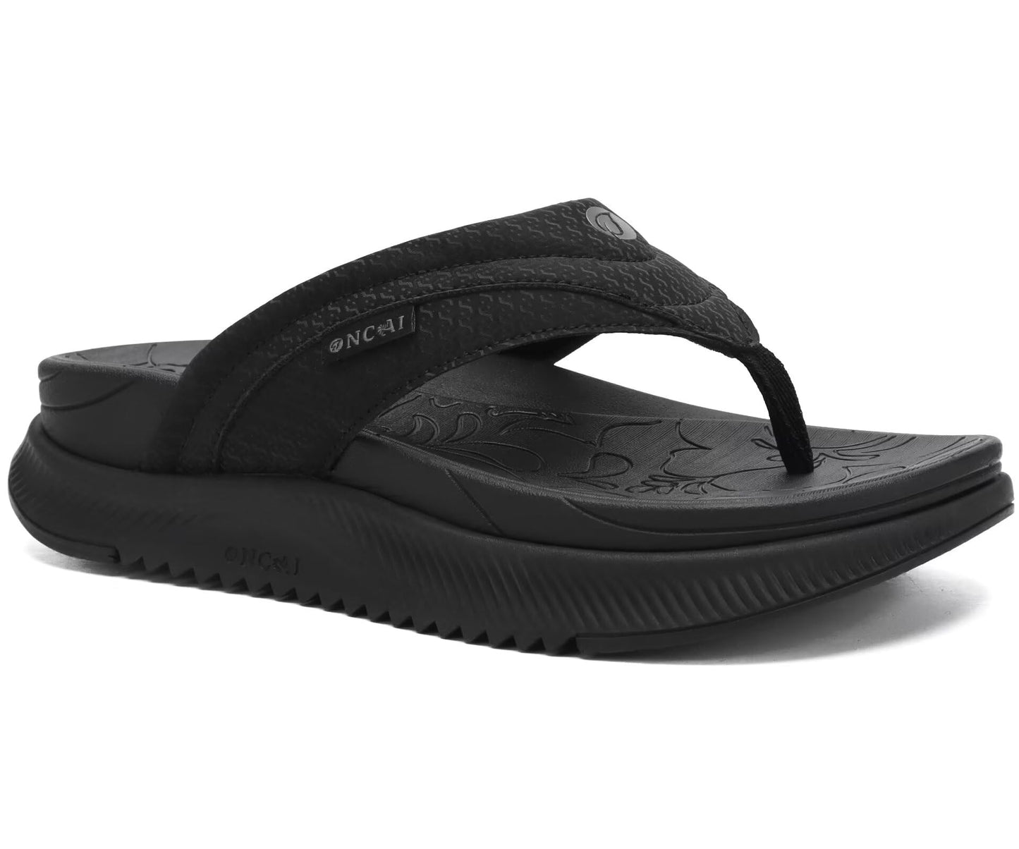 ONCAI Damen orthopädische Kissen Flip Flops Erholung Walking Sandalen für Damen mit Arch Support Sommer bequem Slip On Flip Flops für Damen Größe 36-43
