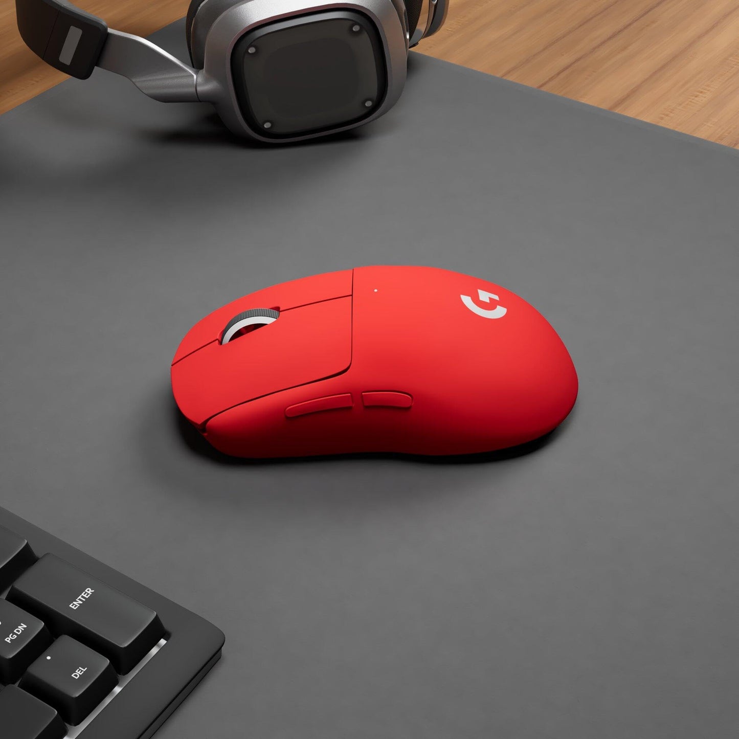 Logitech G PRO X SUPERLIGHT 2 LIGHTSPEED Kabellose Gaming-Maus, West Europa Verpackung, Lightweight, 60g, 8K-Abrufrate, 44K DPI, 5 programmierbare Tasten, USB-C, PC & Mac - Schwarz