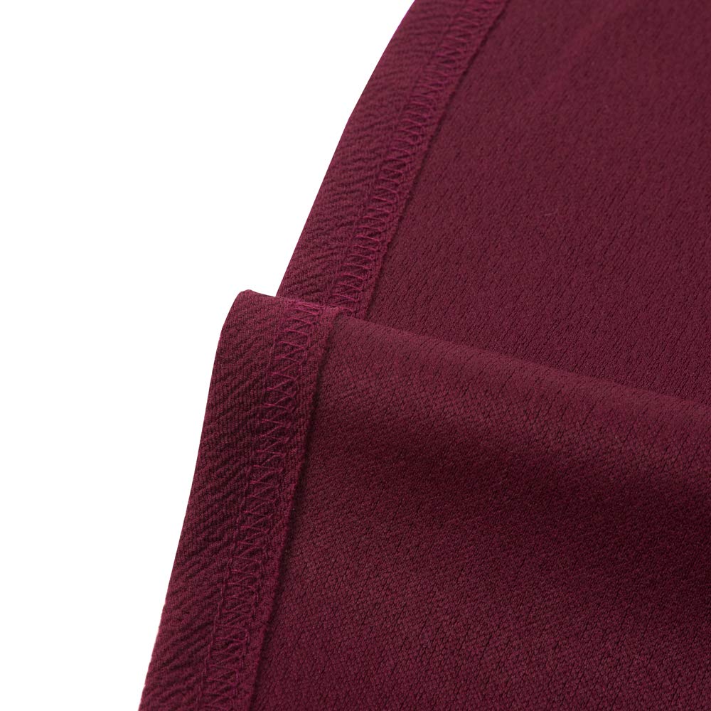 HOMEYEE Damen Elegant Hollow Out Spitze Swing Retro Party Cocktailkleid A234