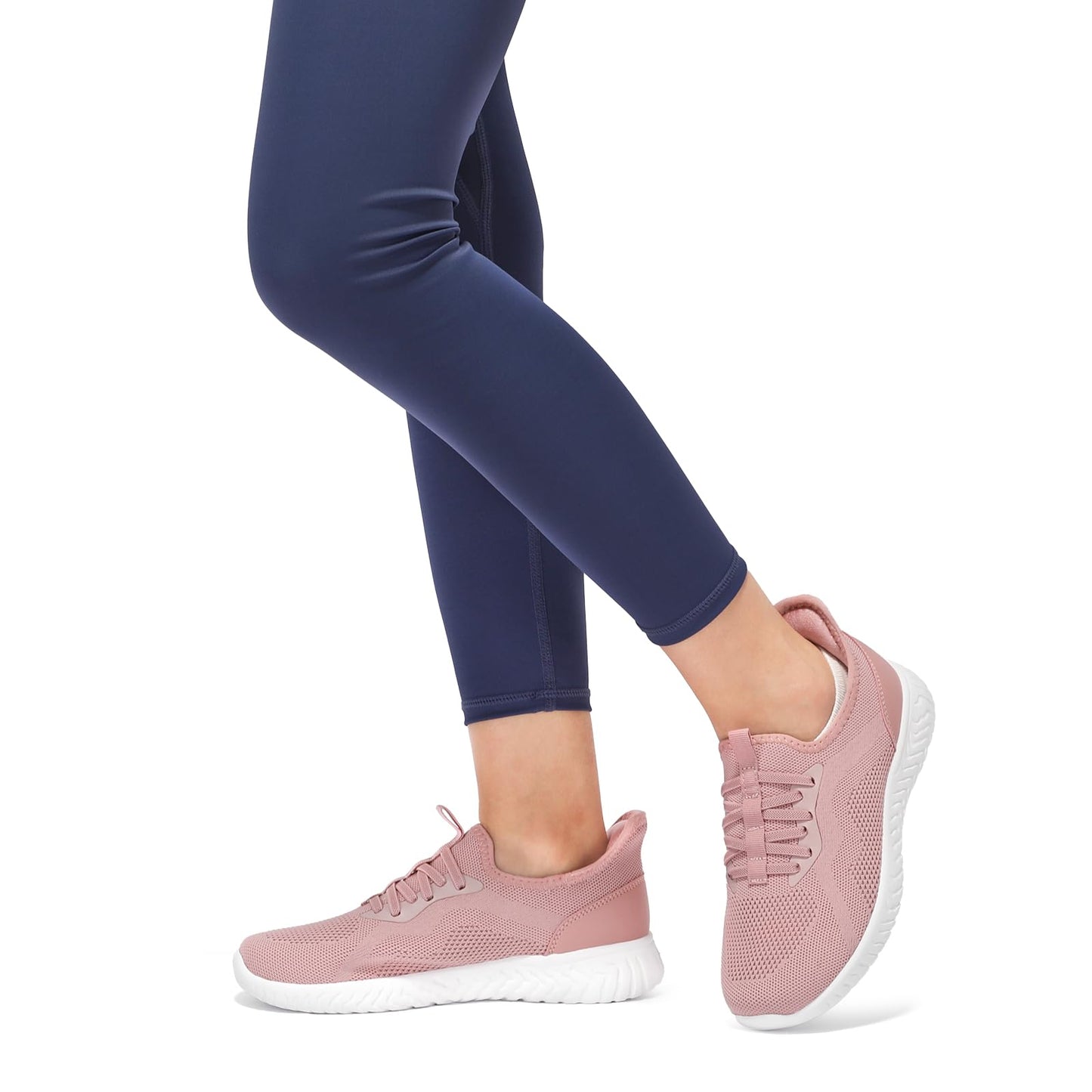 STQ Damen Slip on Sneakers Leichte Turnschuhe zum schlüpfen Bequeme Schlupfschuhe