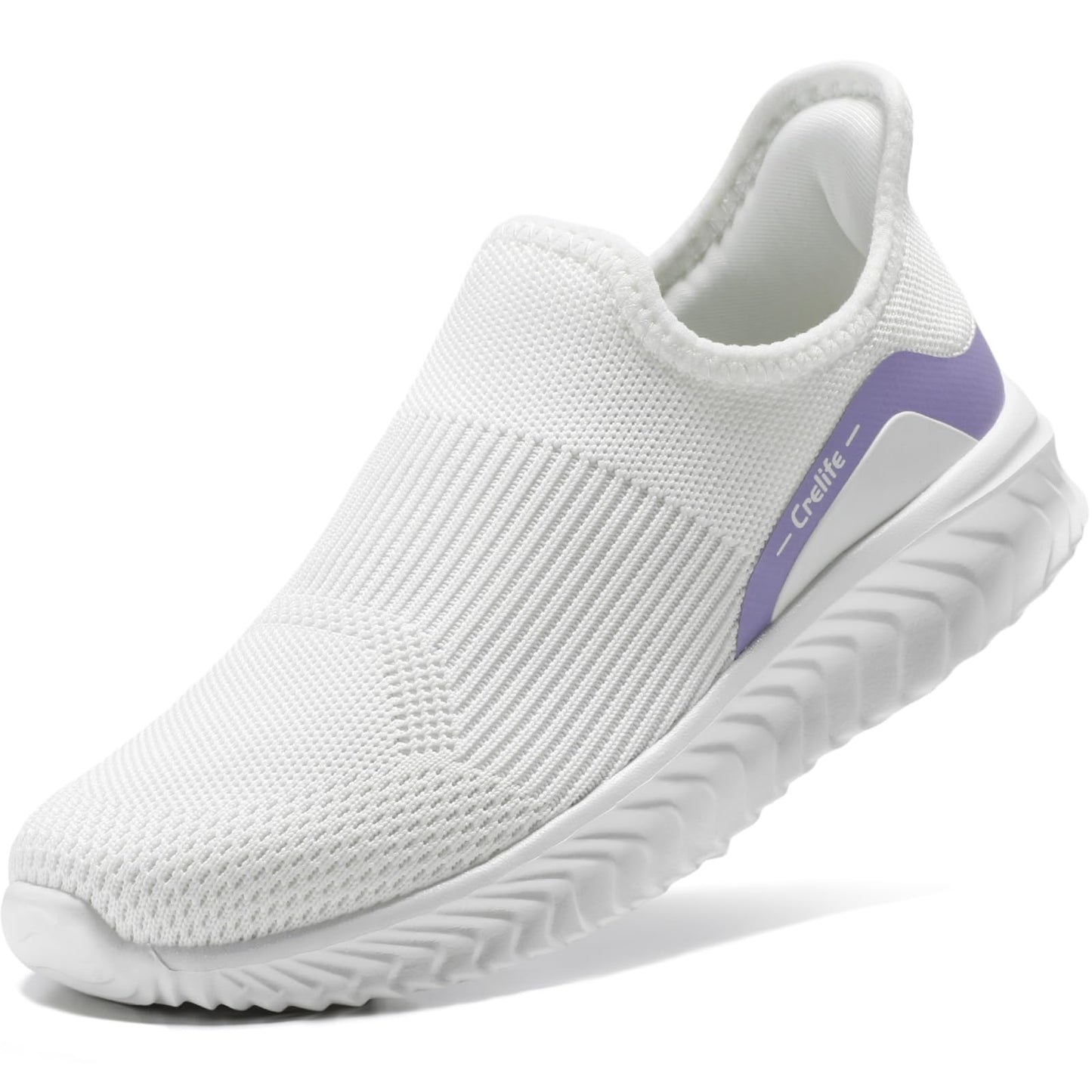 STQ Slip on Freihändig Damen Slip on Sneakers Bequem Orthopädische Schuhe