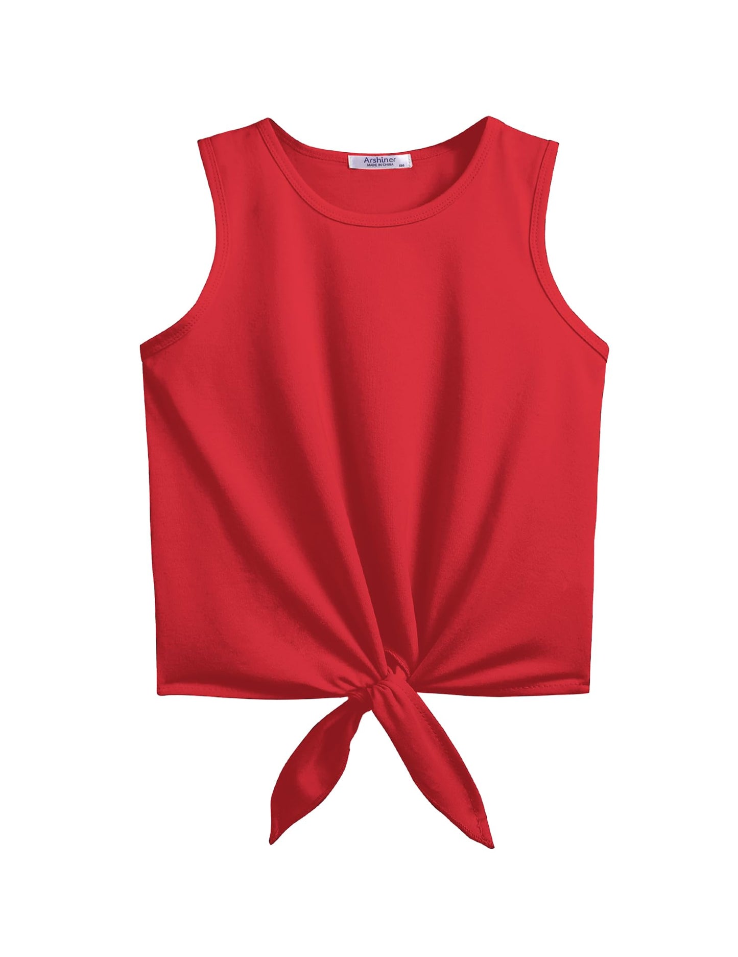 Arshiner Mädchen Tanktops mit Shorts Set Kinder Sommer Bekleidungssets Lässige Mode Ärmelloses T-Shirts Kleidung Sets für Mädchen