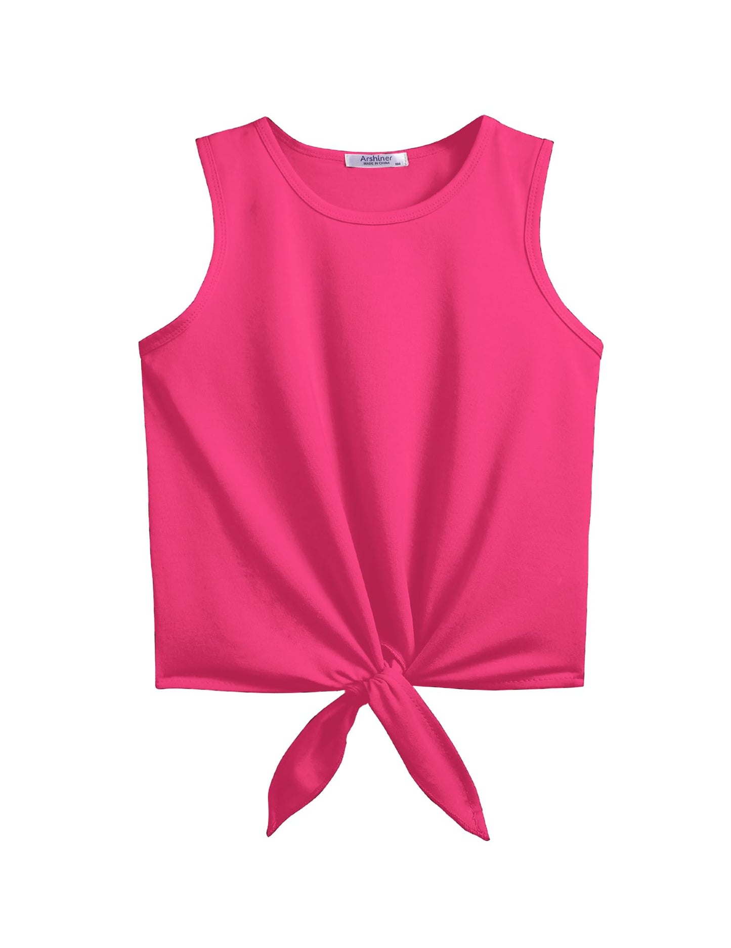 Arshiner Mädchen Tanktops mit Shorts Set Kinder Sommer Bekleidungssets Lässige Mode Ärmelloses T-Shirts Kleidung Sets für Mädchen