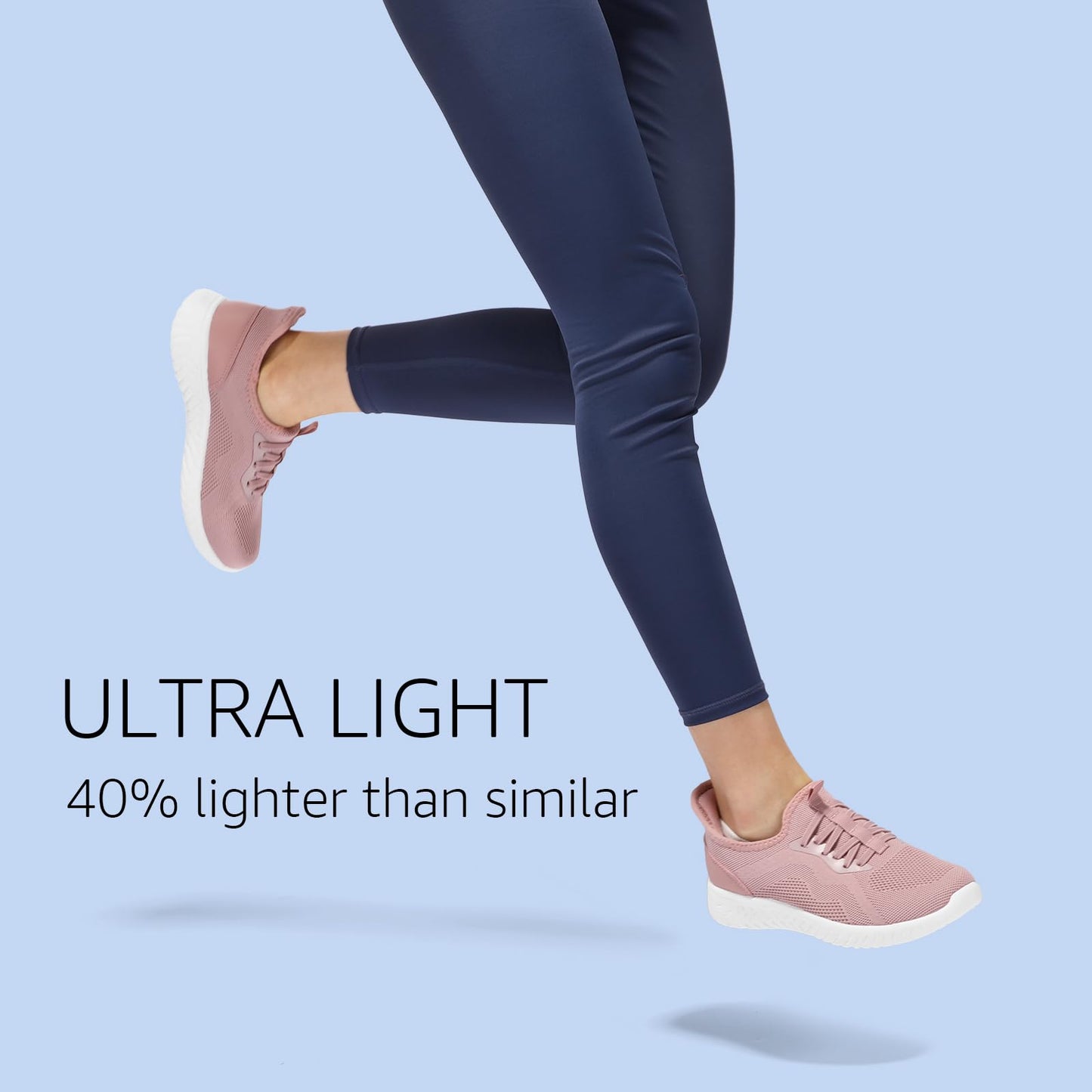 STQ Damen Slip on Sneakers Leichte Turnschuhe zum schlüpfen Bequeme Schlupfschuhe