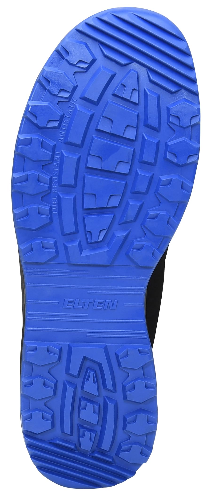 ELTEN Sicherheitsschuhe IMPULSE XXT blue Easy ESD S1, Damen und Herren, Textil, Kunststoffkappe (leichter als Stahlkappe), leicht, sportlich, Schwarz/Blau, Größe: 42