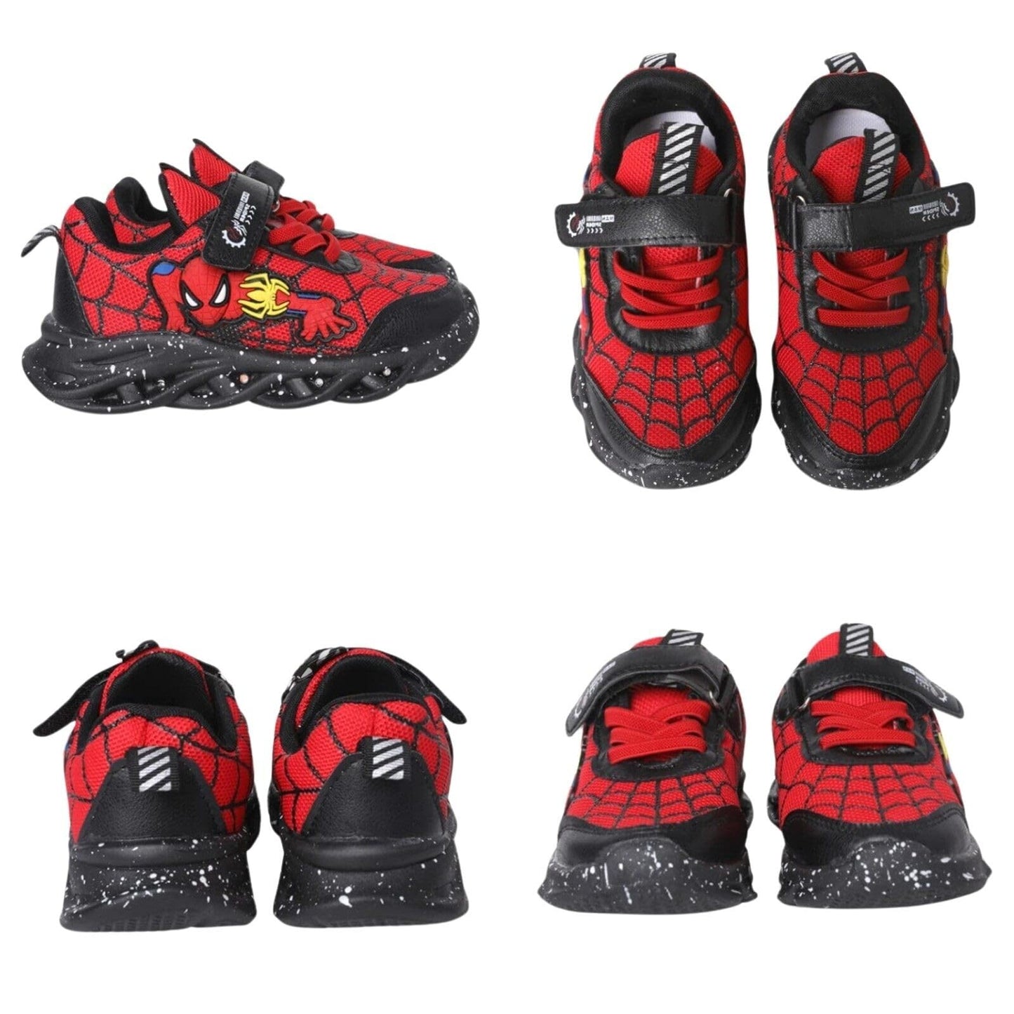 Jasmeko Kinderschuhe Kleinkinder Jungen Schuhe, Kinder Sneaker Sportschuhe Jungen Modische Turnschuhe Xmas