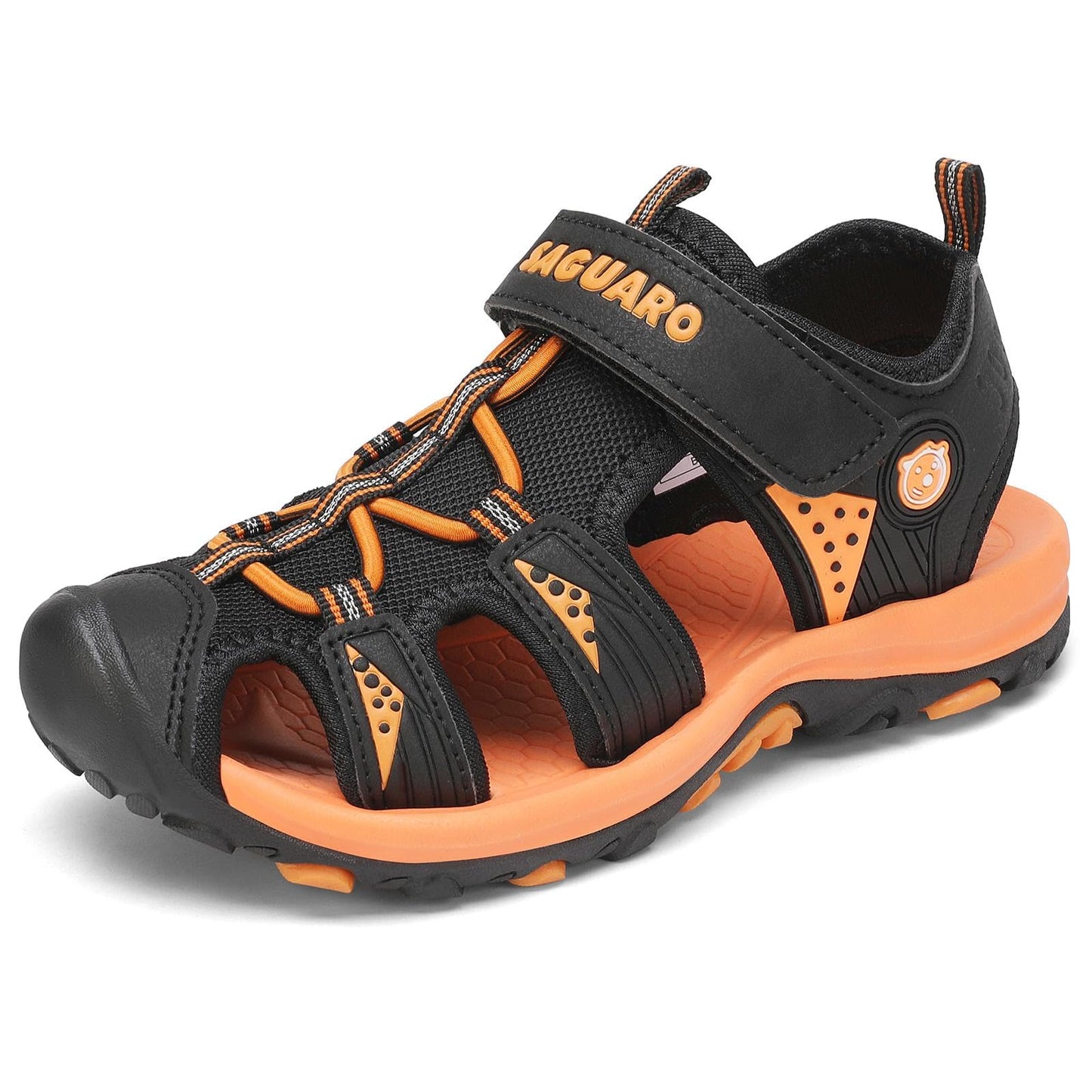SAGUARO Geschlossene Sandalen Kinder Trekking Wandern Sommer Outdoor Schuhe Atmungsaktiv