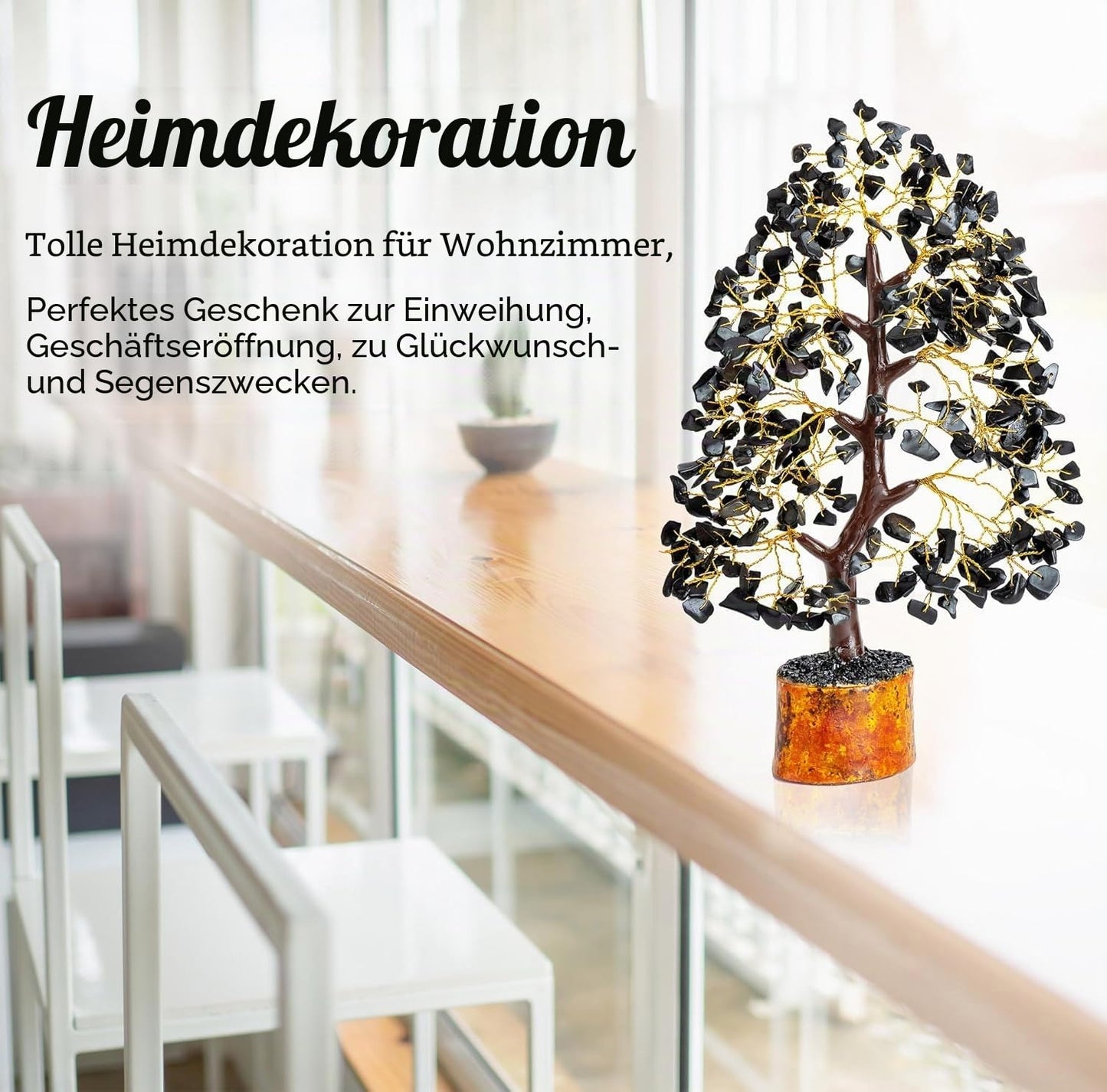 Crocon Der Originale Lebensbaum 7 Chakra Kristall Baum Geschenke für Frauen