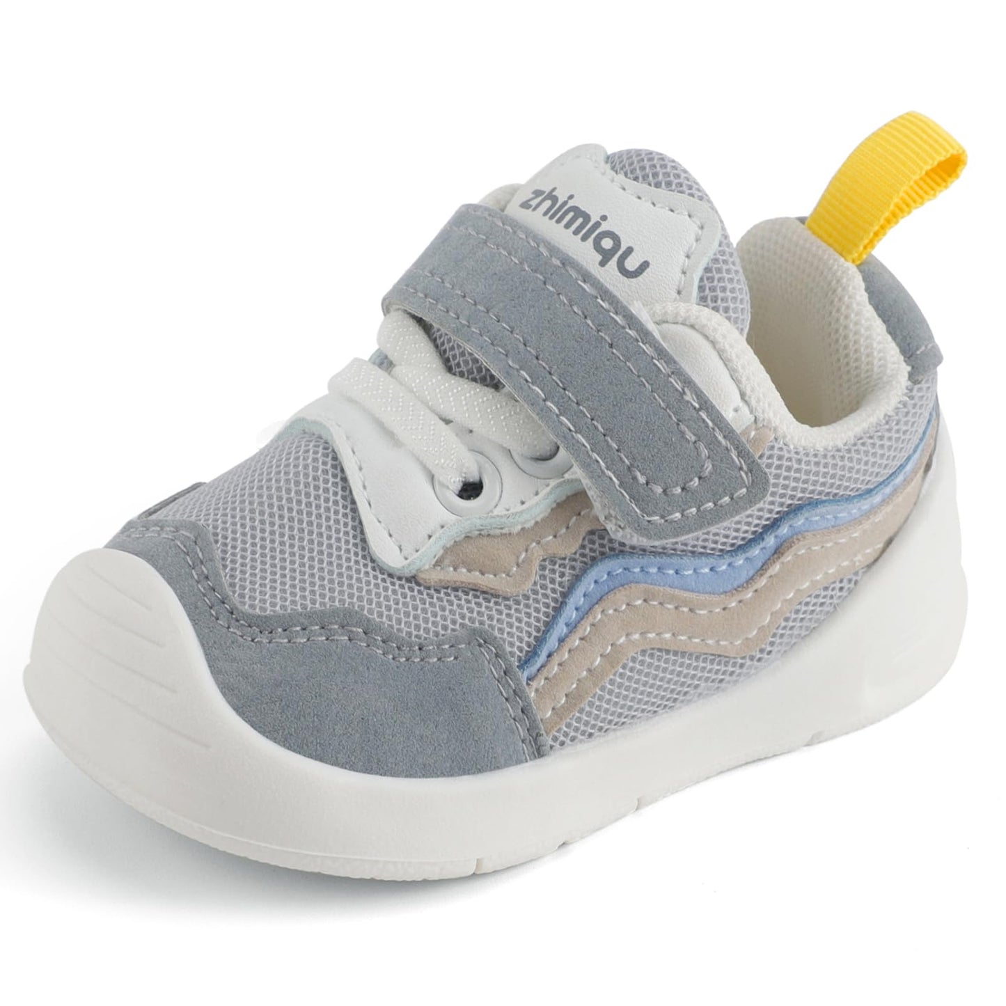 LACOFIA Baby First Walking Shoes Toddler Non-Slip Rubber Sole Trainers