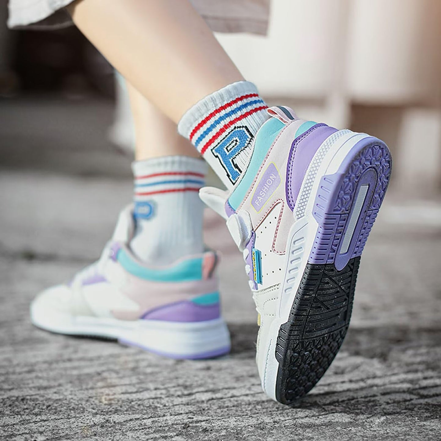 Gemzon Trainers Boys Indoor Shoes Girls Kids Tennis Non-Slip Leisure Shoes Kids Boys Girls Trainers Size 27-38