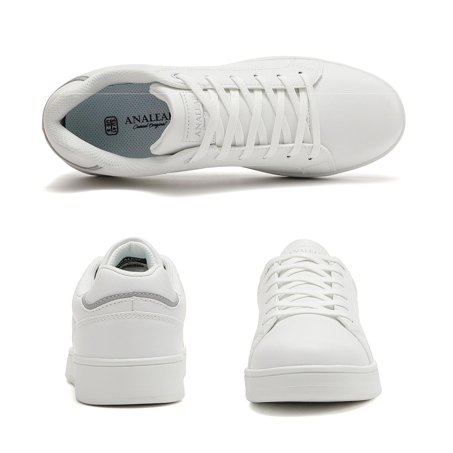 ANALEAF Herren Schuhe Sneakers Freizeitschuhe Leichte Trainers Walkingschuhe Größe 41-46 EU