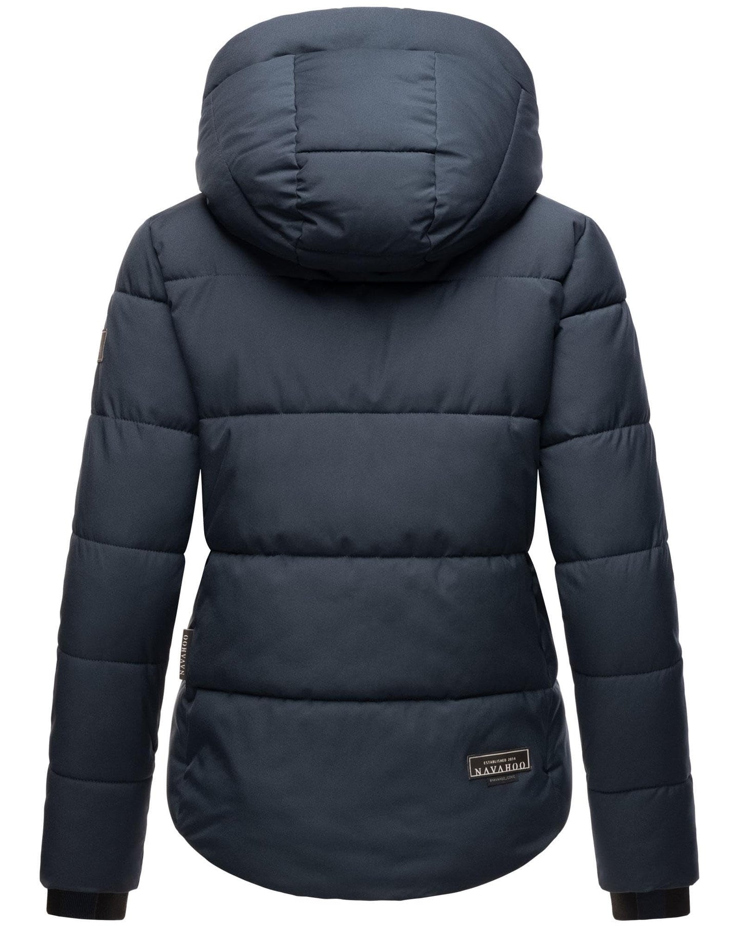 Navahoo Damen Winterjacke (XS-XXL) - Wasserabweisend, hochstehender und gefütterter Kragen, große Kapuze, Steppjacke, Warme Jacke Frauen - N004