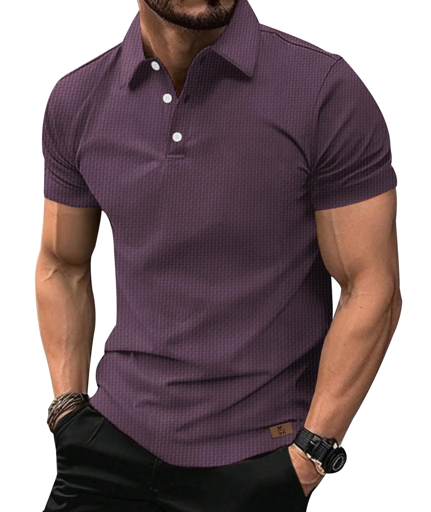 SwissWell Poloshirt Herren Kurzarm Golf Tennis Polo Shirts Männer Sommer Polohemd Atmungsaktiv T-Shirt für Herren