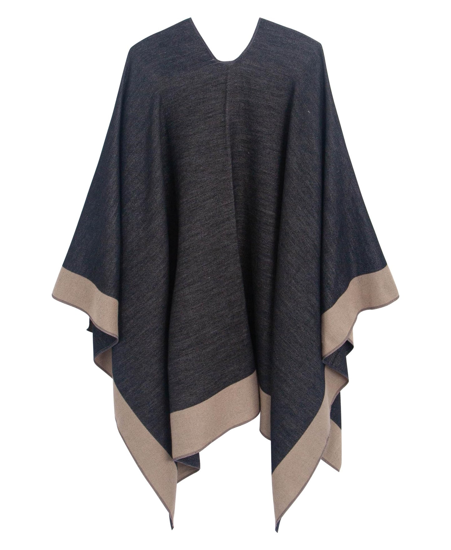 DiaryLook Damen Poncho Schal Winter Cardigan Übergroße Cape Elegant Poncho Für Frauen Umhang Damen Warm Geschenk Für Mutter