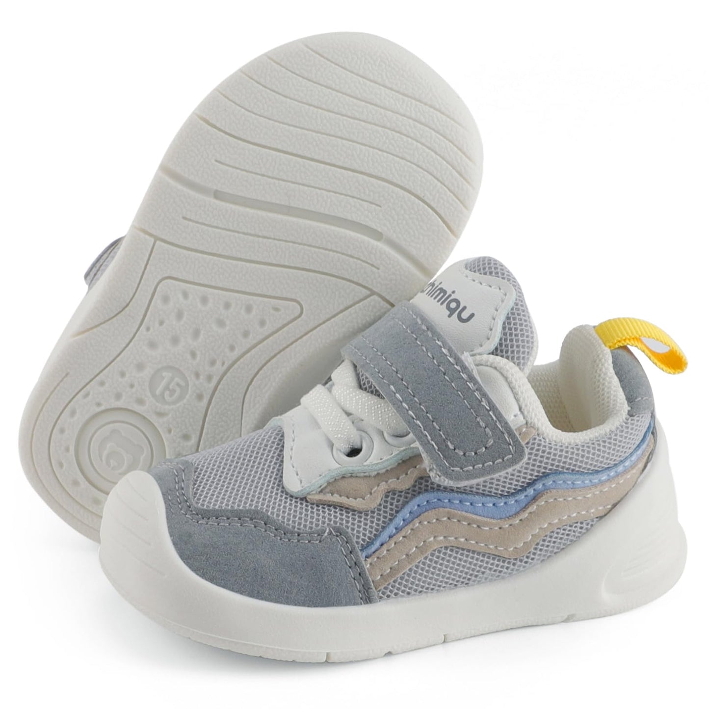 LACOFIA Baby First Walking Shoes Toddler Non-Slip Rubber Sole Trainers