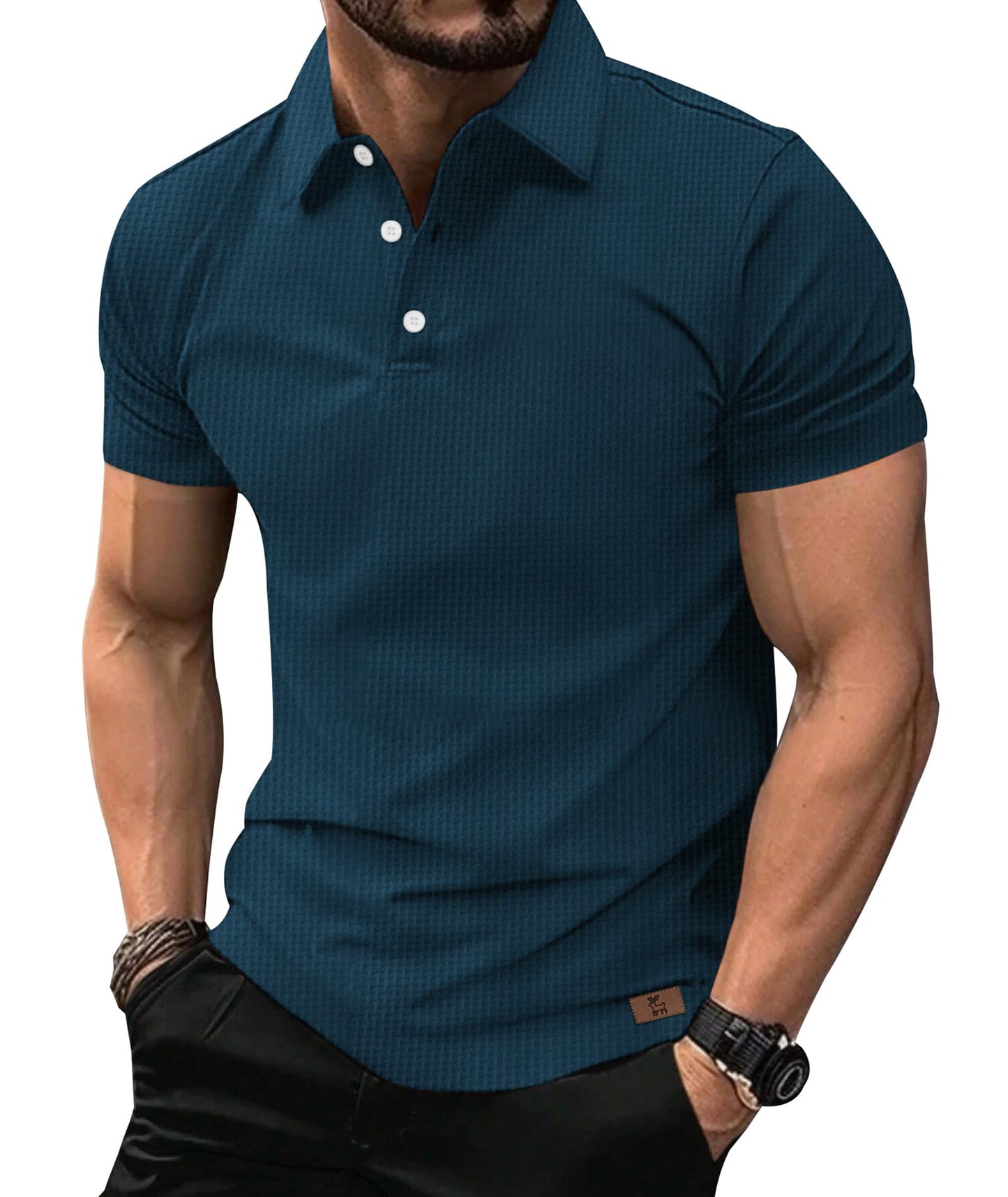 SwissWell Poloshirt Herren Kurzarm Golf Tennis Polo Shirts Männer Sommer Polohemd Atmungsaktiv T-Shirt für Herren