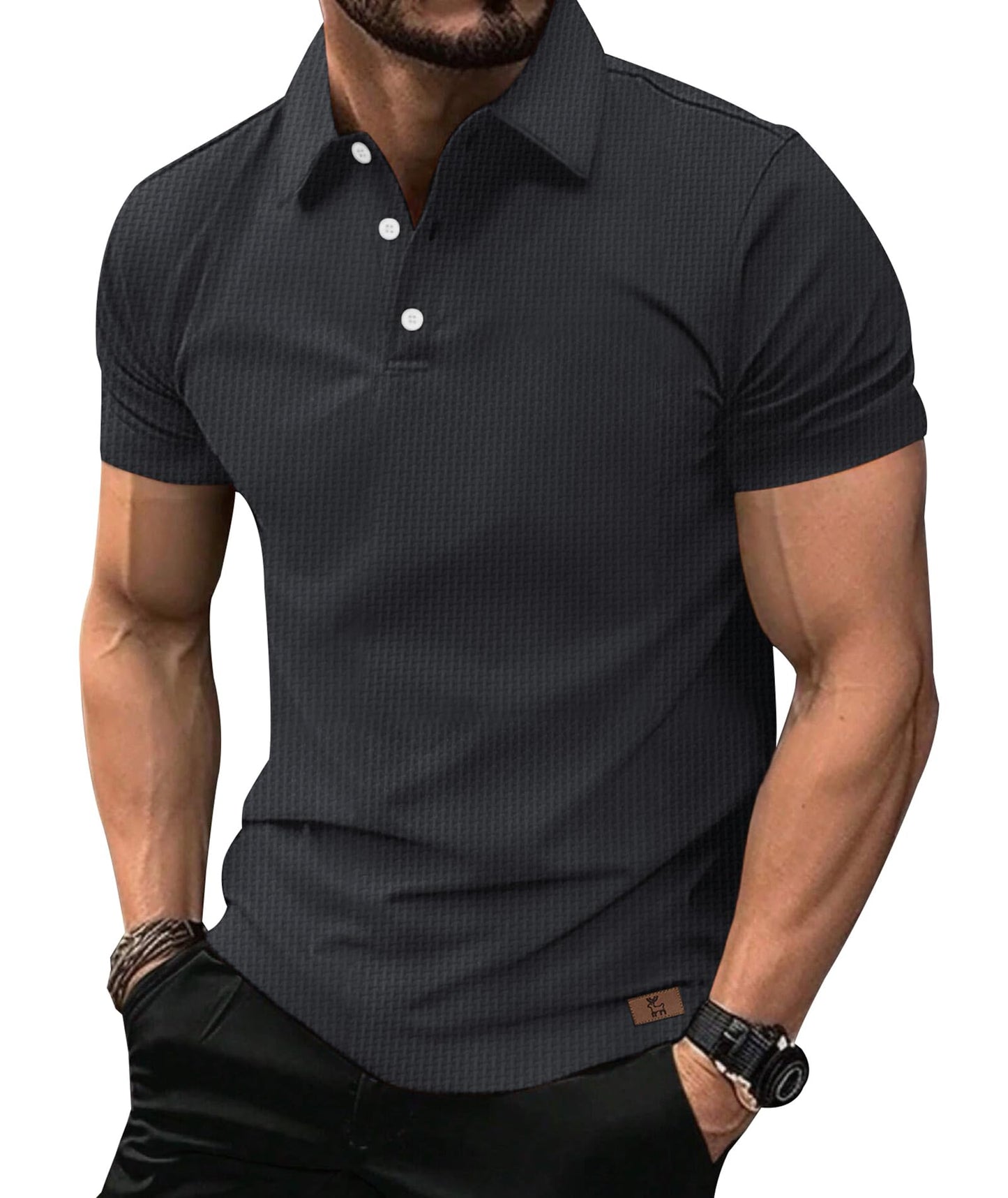 SwissWell Poloshirt Herren Kurzarm Golf Tennis Polo Shirts Männer Sommer Polohemd Atmungsaktiv T-Shirt für Herren