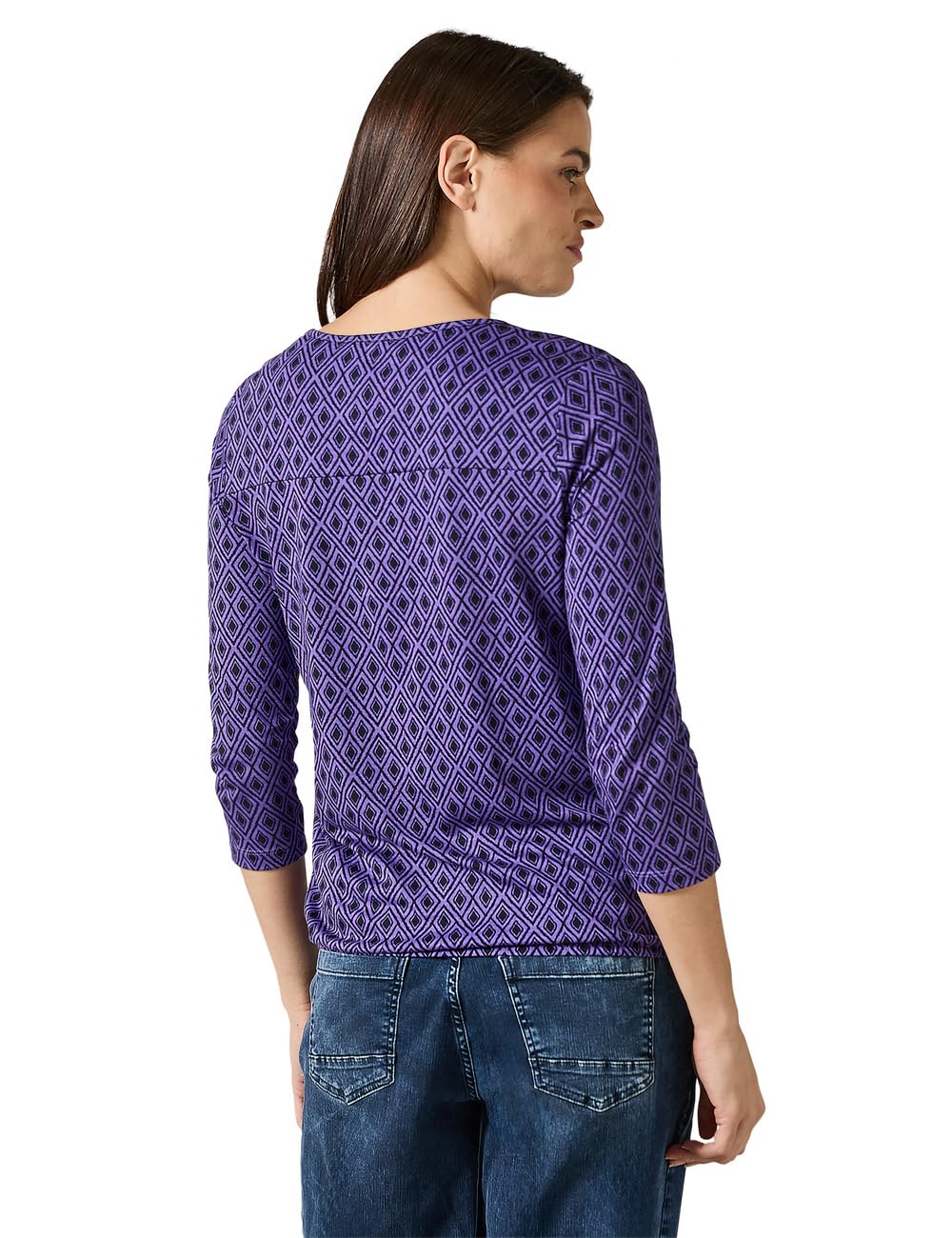 Cecil Damen Langarmshirt mit Cut Out