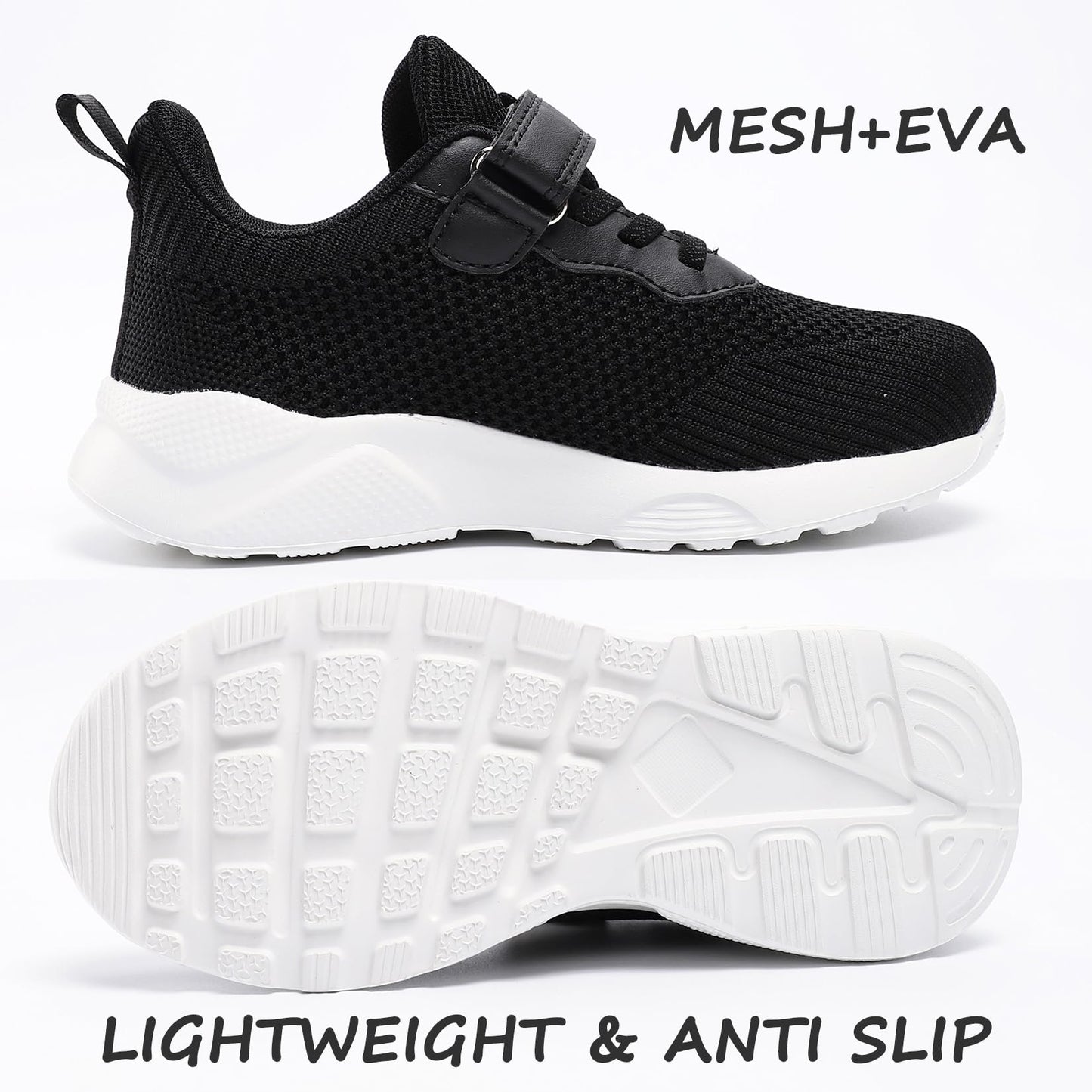 Yeeteepot Kinder Turnschuhe Jungen Mädchen Sportschuhe Atmungsaktiv Laufschuhe Leichte Hallenschuhe rutschfest Sneaker Freizeit Tennisschuhe Fitnessschuhe