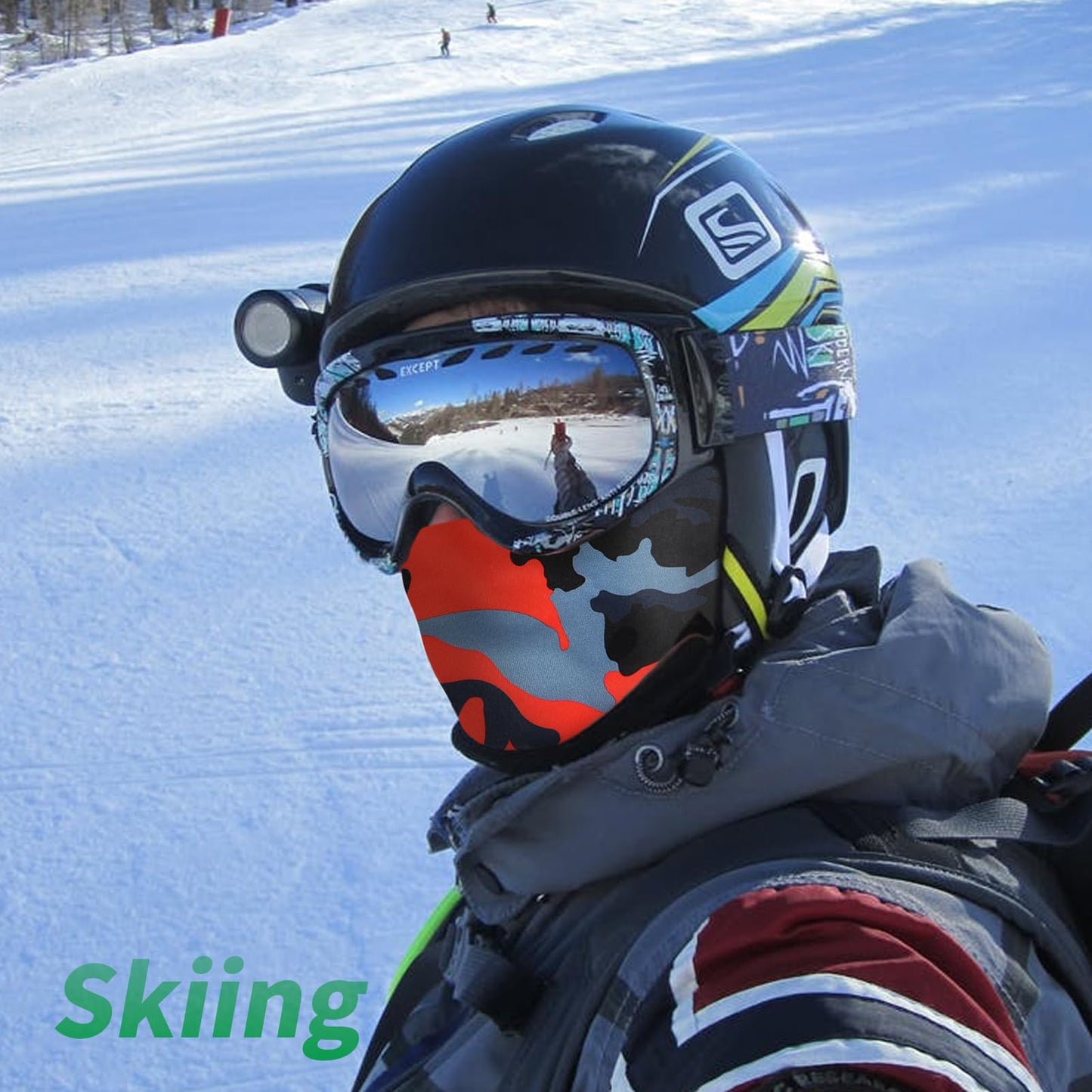 LONGKING Sturmhauben,Skimaske,Balaclava für Damen und Herren–UV-Schutz,Winddicht Warm,Motorradfahren,Snowboarden für Radfahren Outdoor Sports