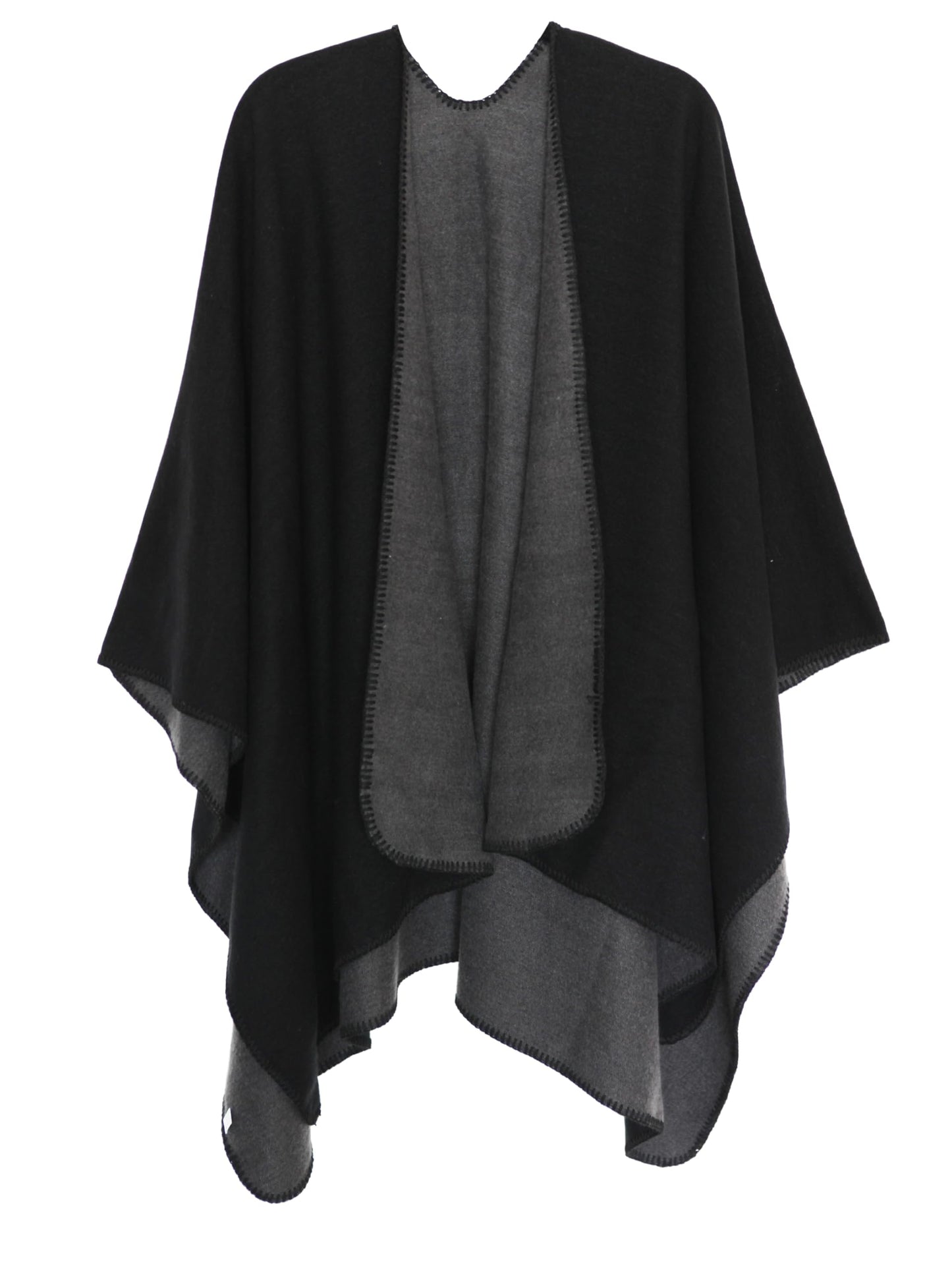 DiaryLook Damen Poncho Schal Winter Cardigan Übergroße Cape Elegant Poncho Für Frauen Umhang Damen Warm Geschenk Für Mutter