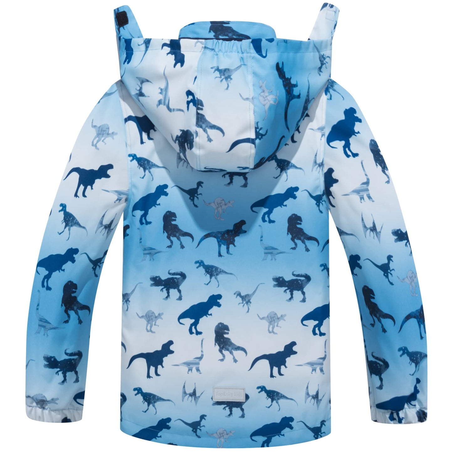 Regenjacke Kinder, Kapuzen Outdoor Wasserdichte Jacke Jungen Softshelljacke Kinder Fleecefütterung Übergangsjacke Gefütterte Regenjacke Regenmantel mit Kapuze 9-10 Jahre