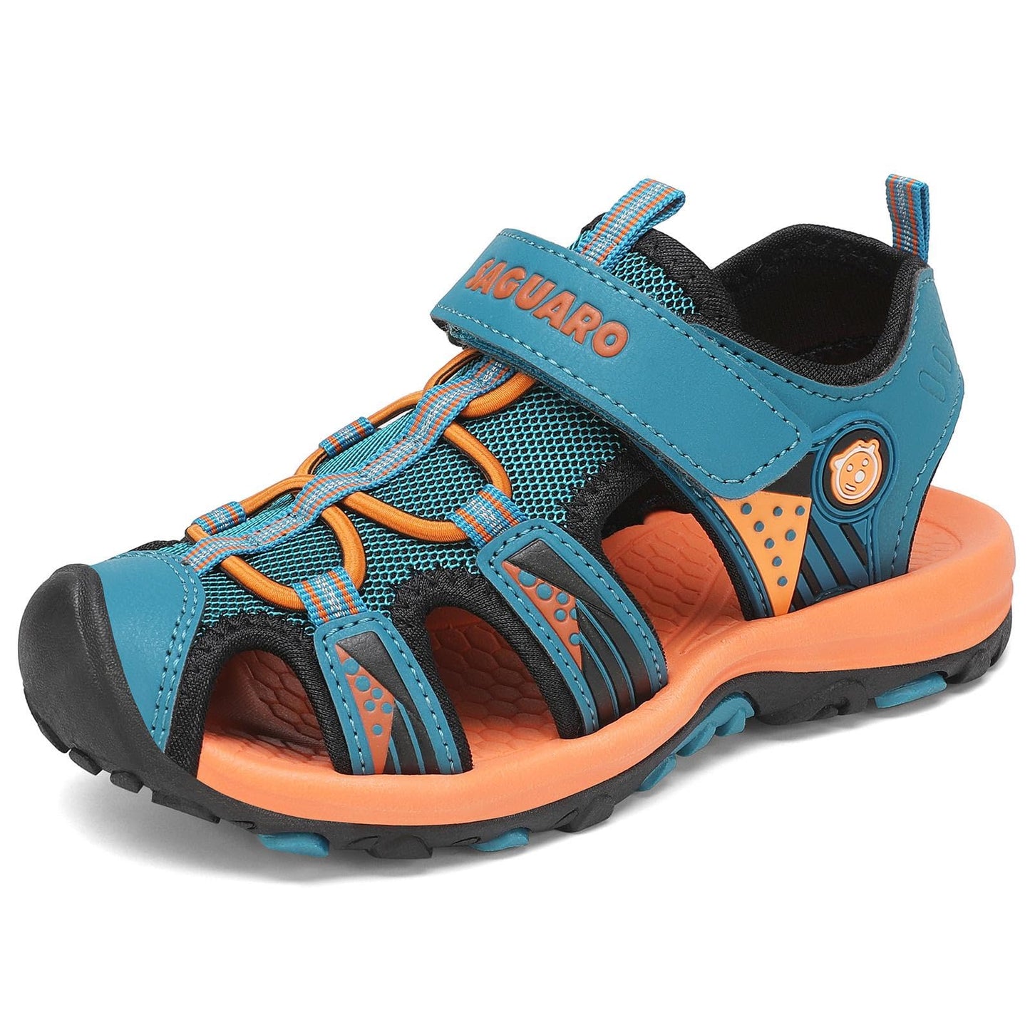 SAGUARO Geschlossene Sandalen Kinder Trekking Wandern Sommer Outdoor Schuhe Atmungsaktiv