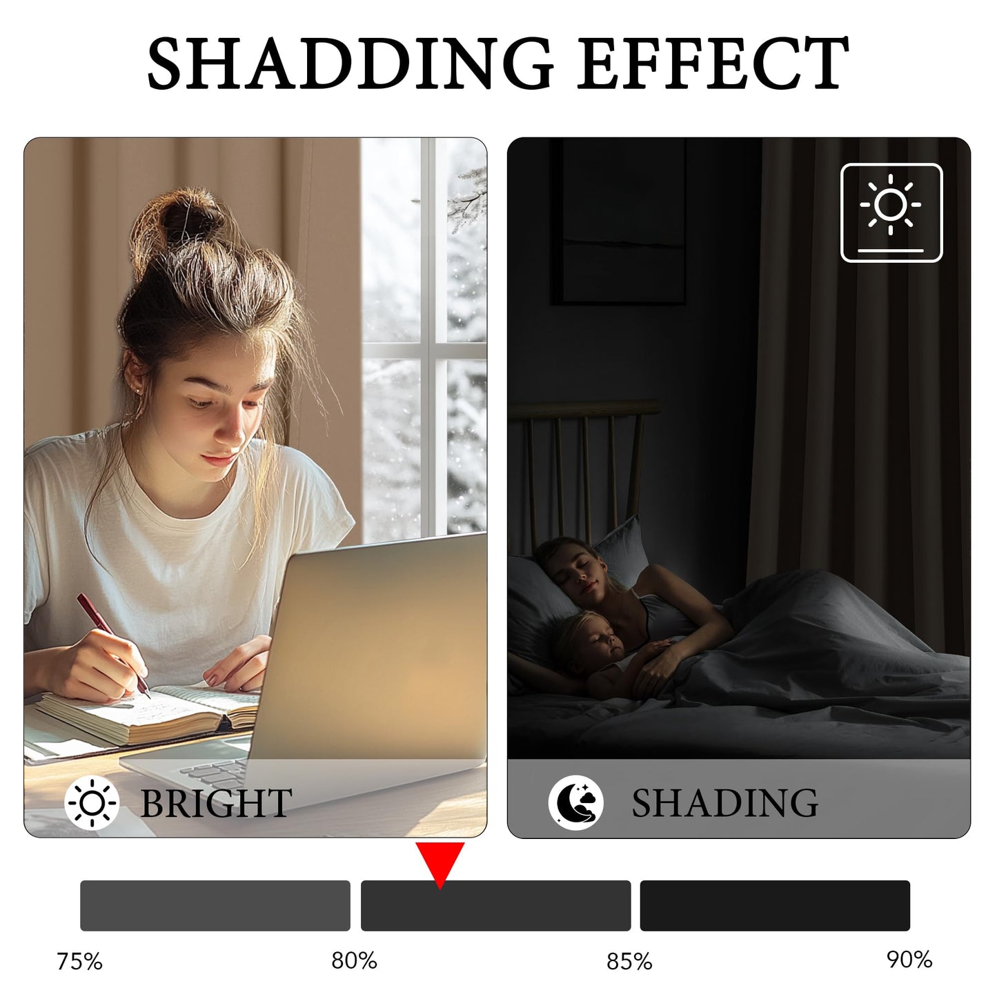 KGORGE Blackout Curtain Grey with Eyelets Door Curtain 200 cm Long - 1 Piece H 200 x W 140 cm Thermal Curtain Front Door Curtains Opaque Living Room Door Curtain Darkening Curtains Blackout