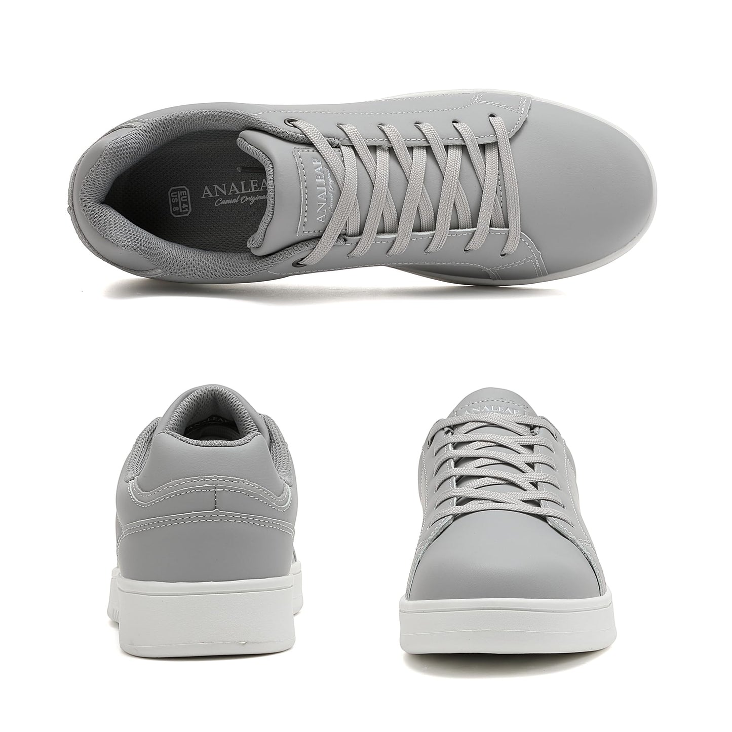 ANALEAF Herren Schuhe Sneakers Freizeitschuhe Leichte Trainers Walkingschuhe Größe 41-46 EU