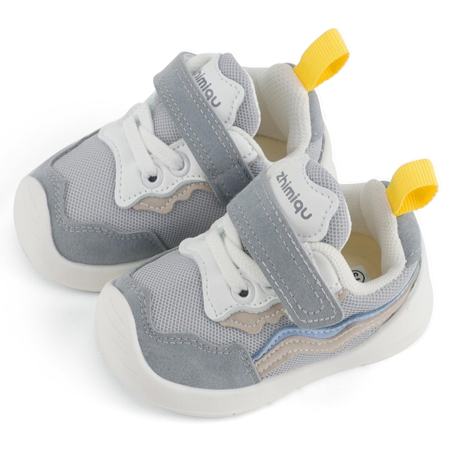 LACOFIA Baby First Walking Shoes Toddler Non-Slip Rubber Sole Trainers
