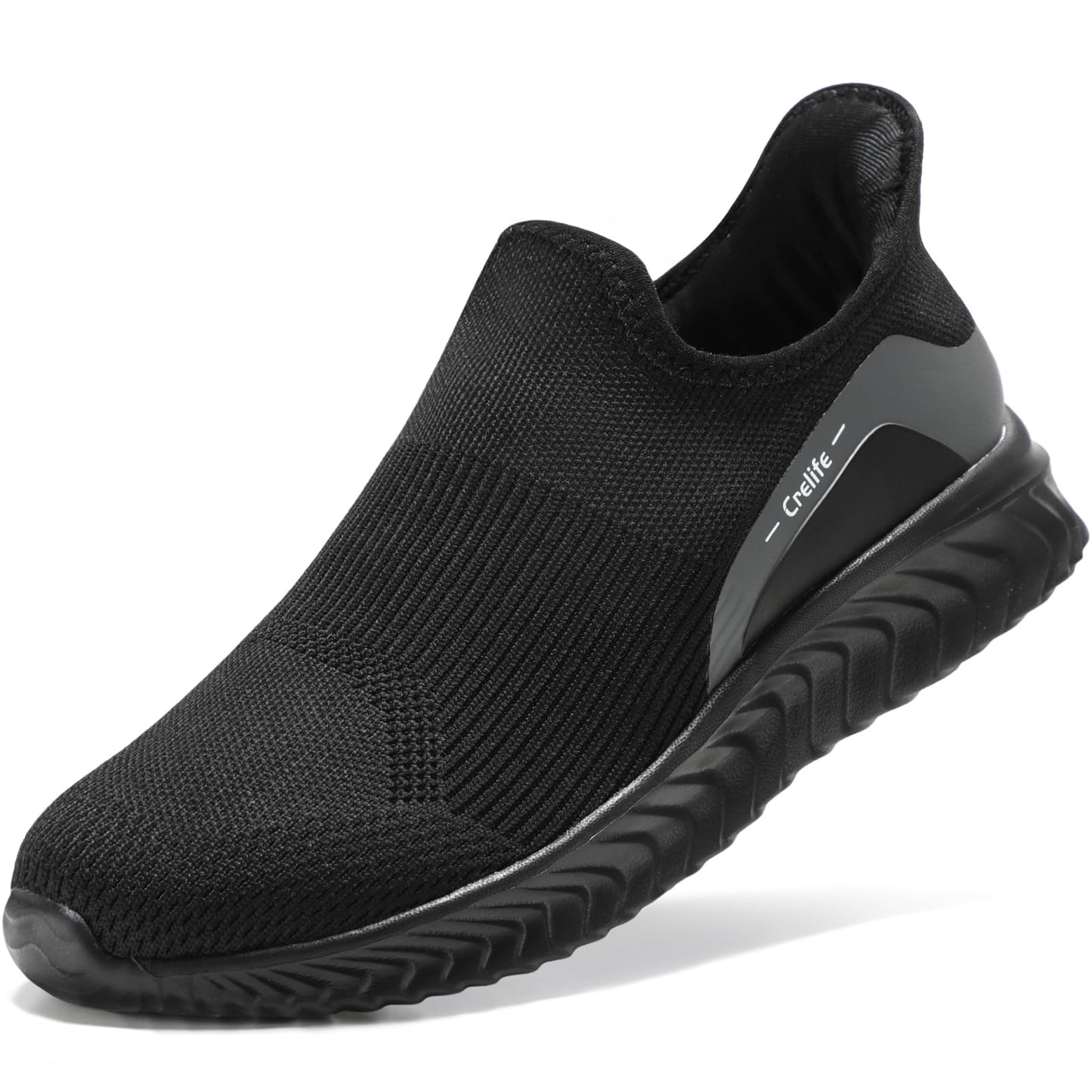 STQ Slip on Freihändig Damen Slip on Sneakers Bequem Orthopädische Schuhe