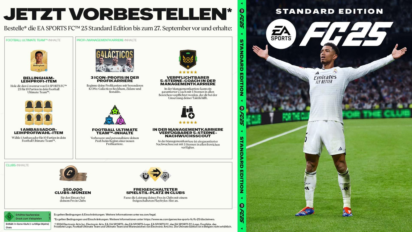 EA SPORTS FC 25 Standard Edition | Xbox One/Series X|S - Download Code