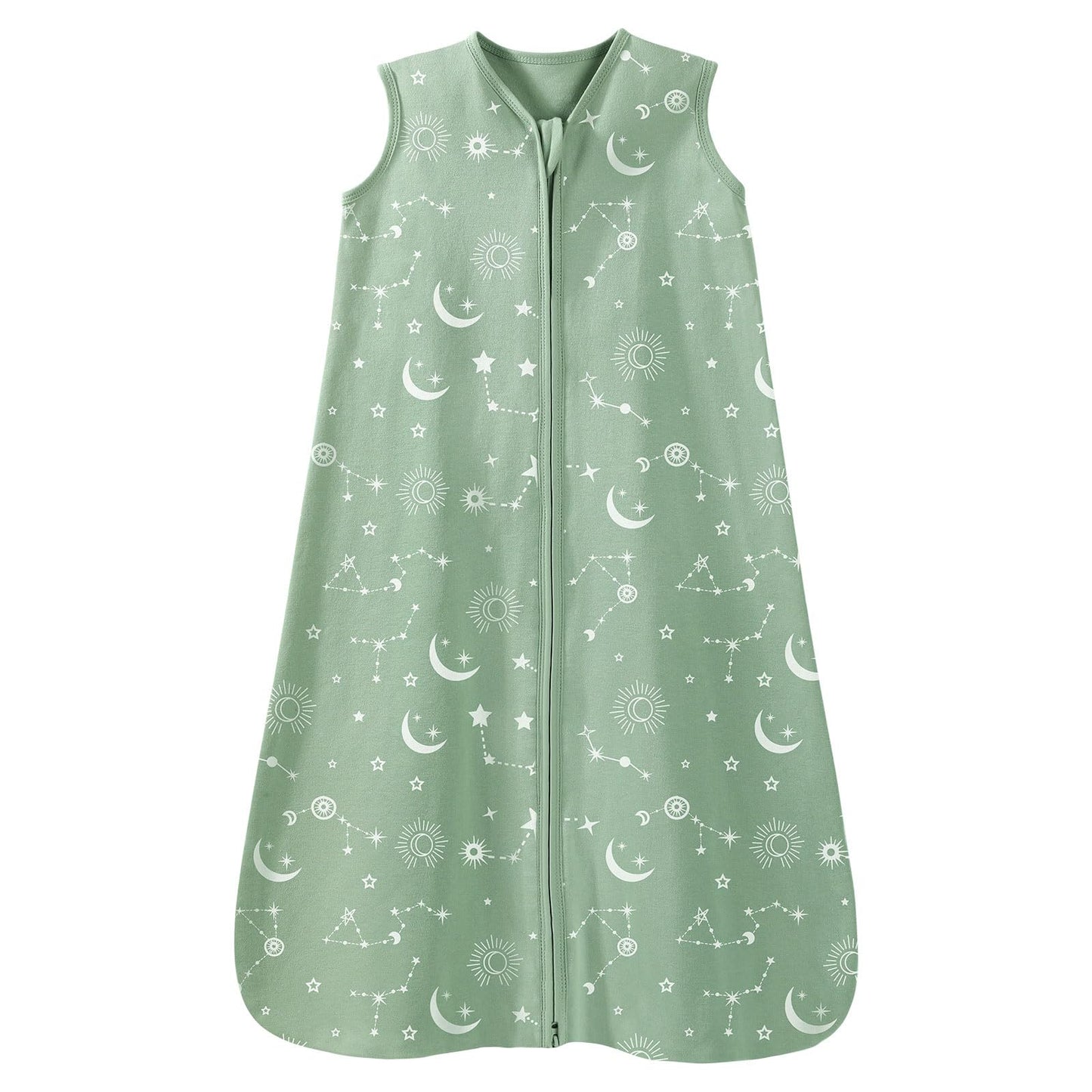 Unnivoll Schlafsack Baby 1.5 Tog Babyschlafsack 0-6 Monate 2er Pack Schlafsack Winter Herbst 67 cm für Jungen Mädchen Neugeborene Kaffee