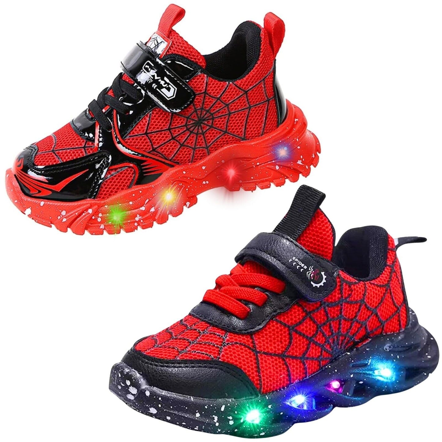 Jasmeko Kinderschuhe Kleinkinder Jungen Schuhe, Kinder Sneaker Sportschuhe Jungen Modische Turnschuhe Xmas