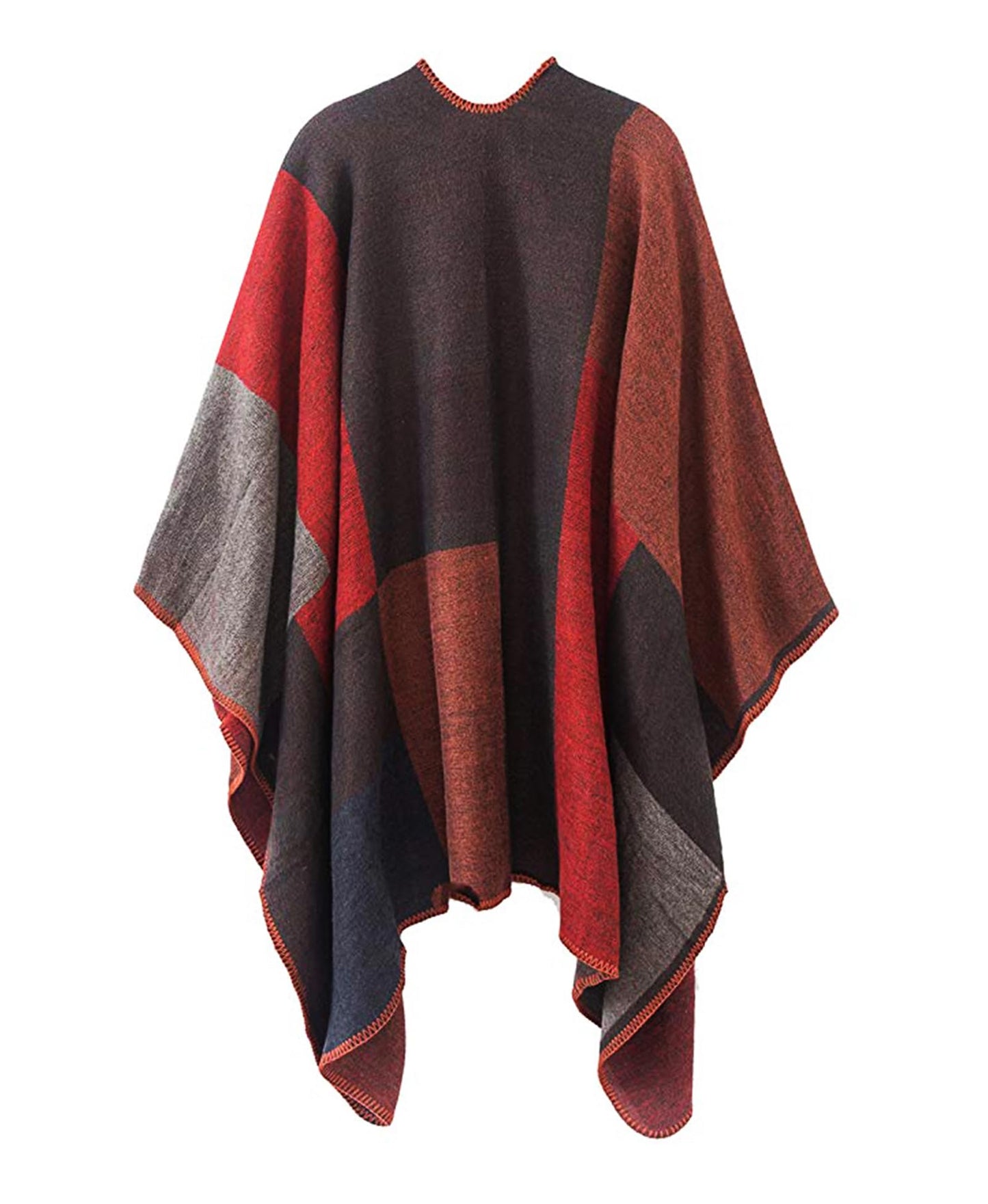 DiaryLook Damen Poncho Schal Winter Cardigan Übergroße Cape Elegant Poncho Für Frauen Umhang Damen Warm Geschenk Für Mutter