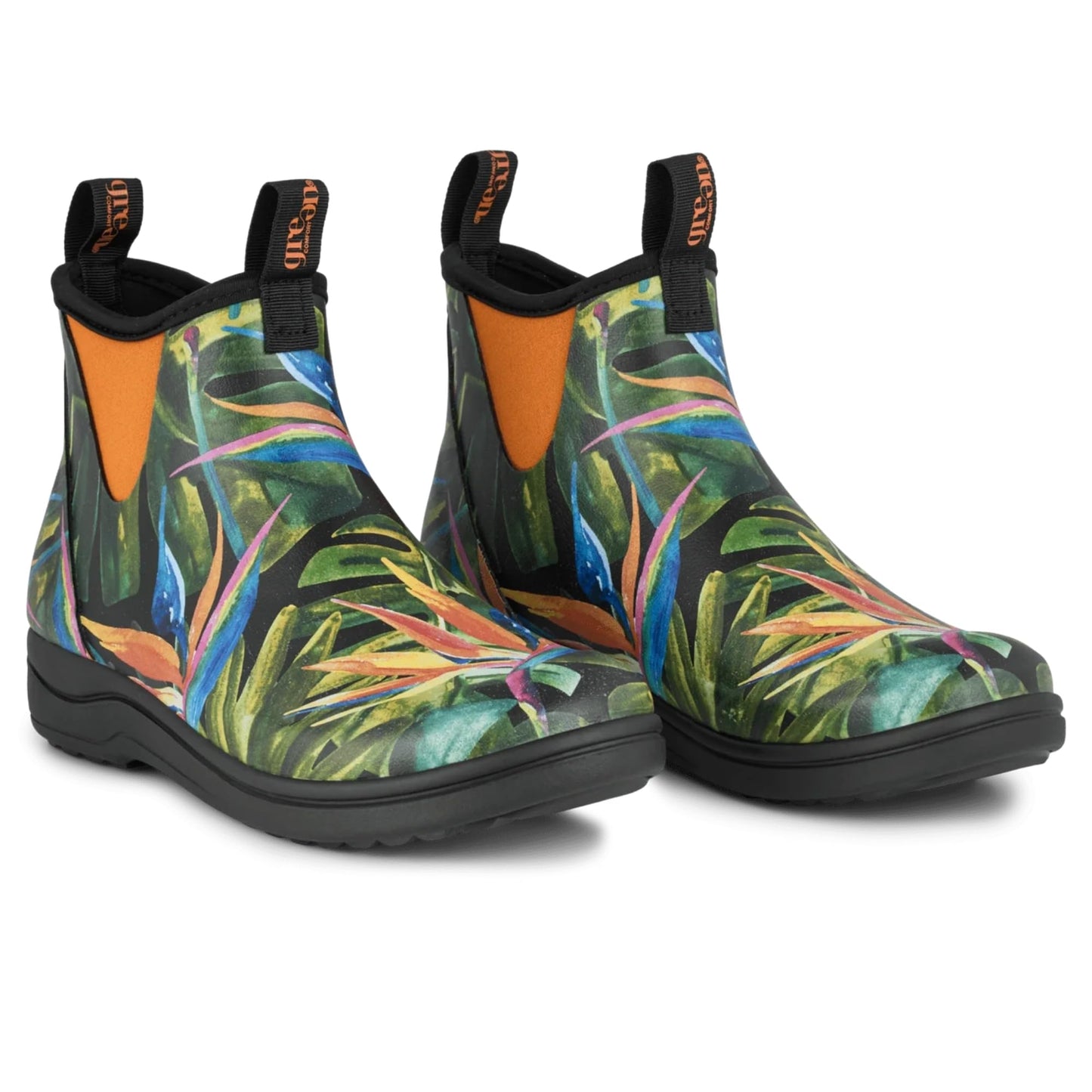 Green Comfort Gummistiefel Damen Halbhoch | Wasserdicht Gummistiefel Damen Kurz für Outdoor und Garten