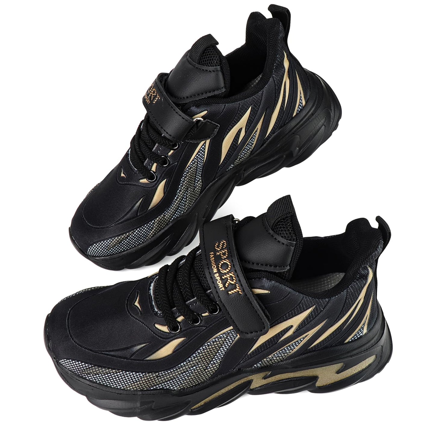 Qvxkd Turnschuhe Mädchen Schuhe turanschuhe Jungen Hallenschuhe Junge Sportschuhe Kinder Mesh Atmungsaktiv Kinderschuhe Outdoor Laufschuhe Sneaker Klettverschluss Wanderschuhe 28EU-39EU