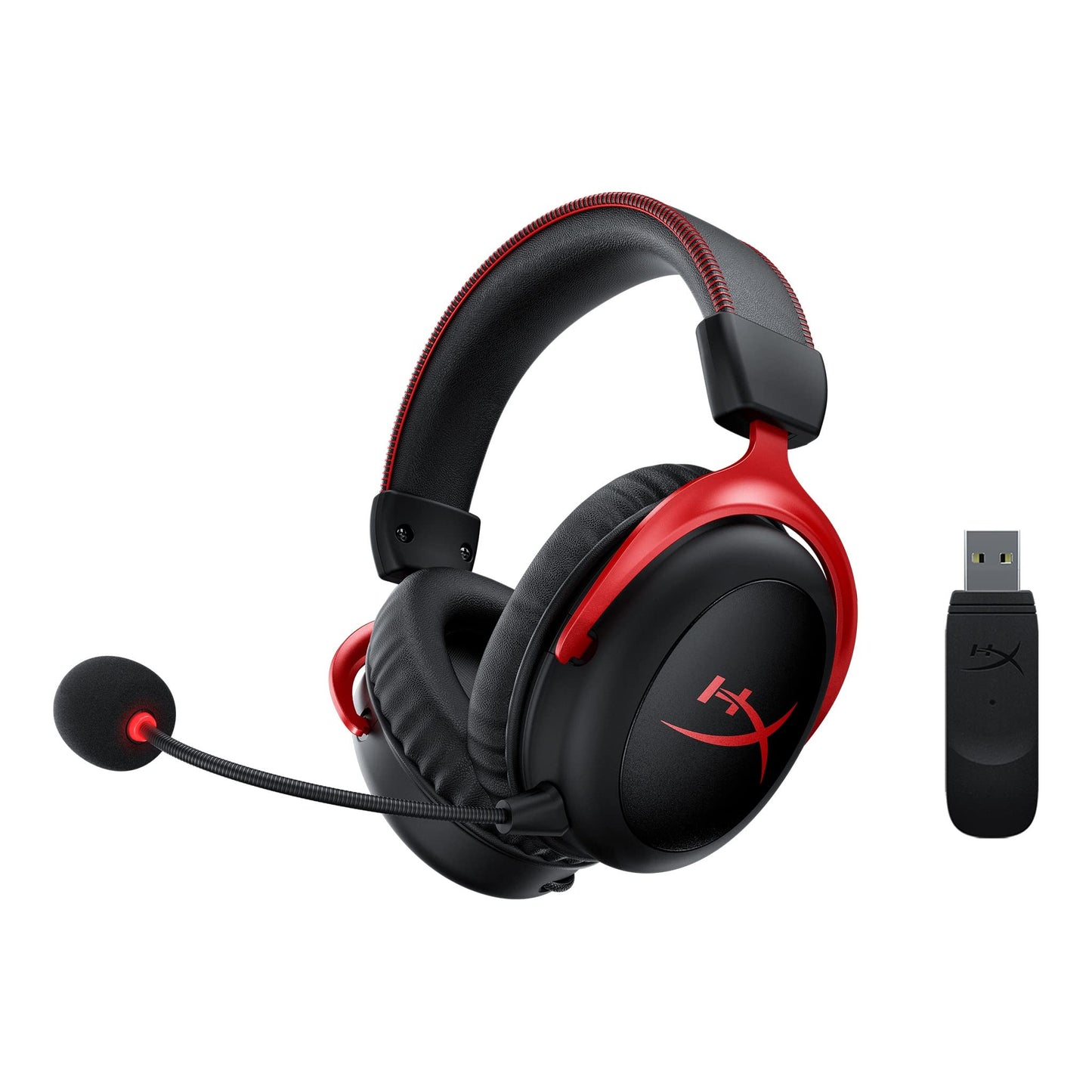 HyperX Cloud III – Kabelgebundenes Gaming-Headset, PC, PS5, Xbox Series X|S, abgewinkelte 53mm-Treiber, DTS, Memory-Schaum, Stabiler Rahmen, ultraklares 10mm-Mikrofon, USB-C, USB-A, 3,5mm, Schwarz