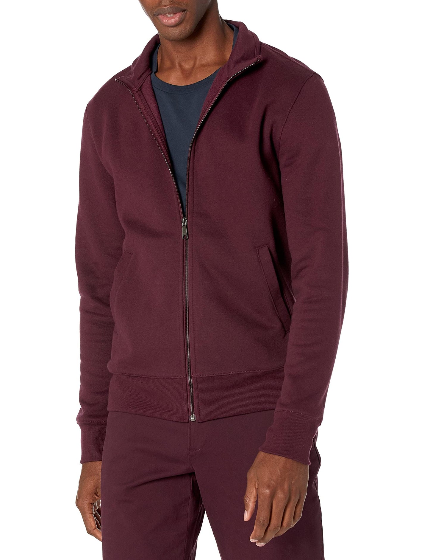 Amazon Essentials Mens Full Zip Fleece Jacket