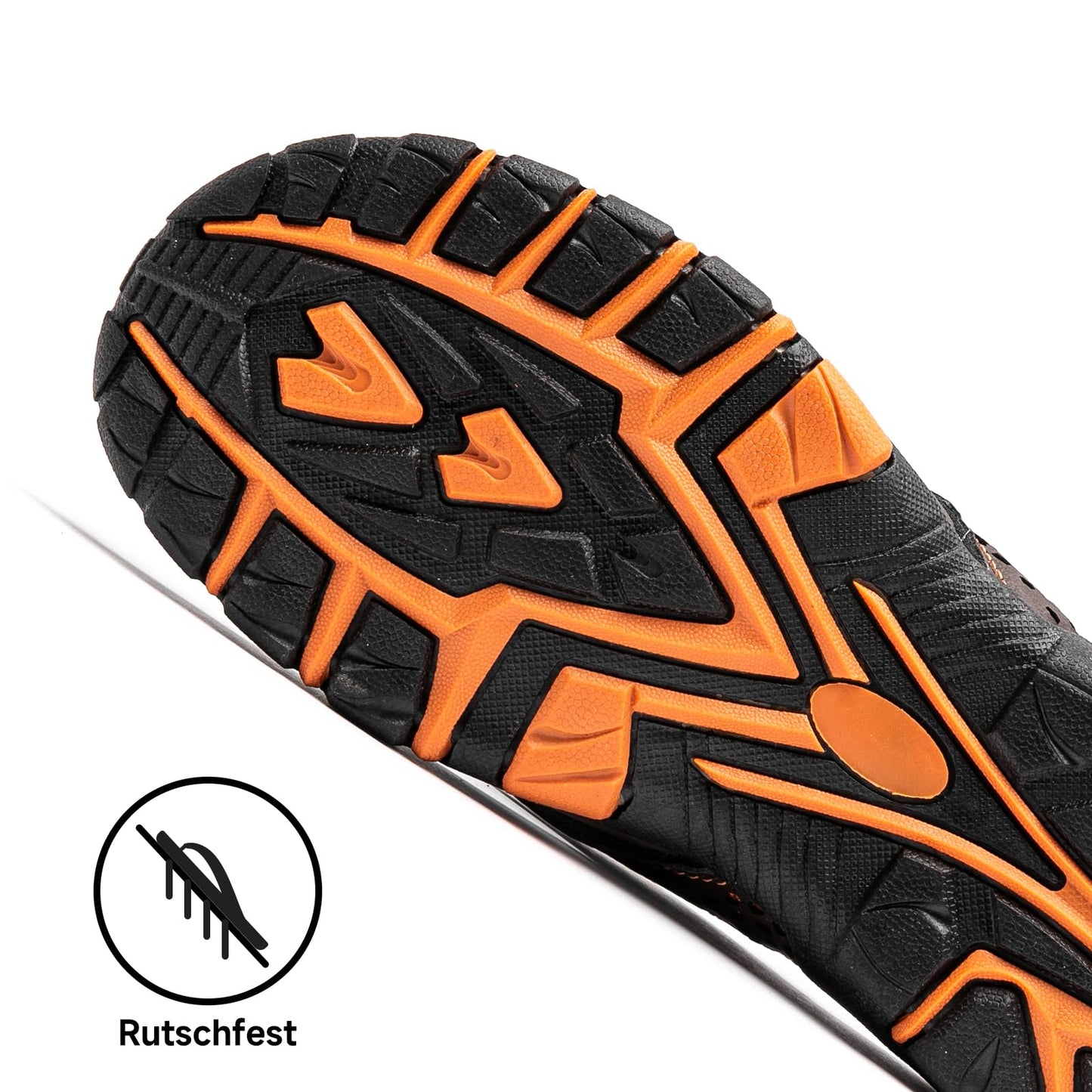 HOBIBEAR Herren Flip Flops Zehentrenner Arch Support Outdoor Sandalen Sommer Beach Surfen Sommerschuhe Rutschfest Hausschuhe Pantoletten