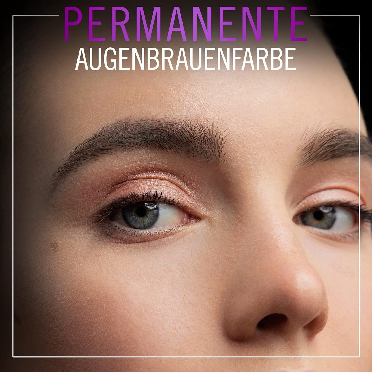 Syoss Augenbrauen Kit Augenbrauenfarbe 4-1 Dunkelbraun Stufe 3 (17 ml), Augenbrauen färben für einen natürlichen Look und ein langanhaltendes Ergebnis