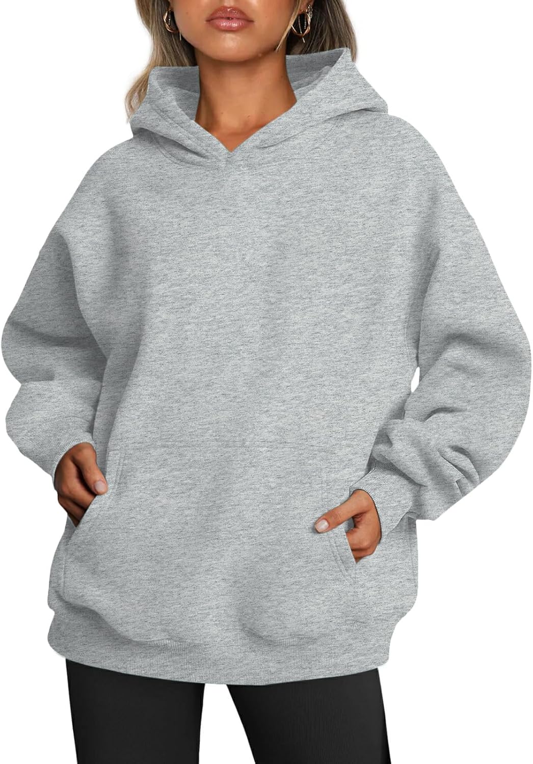 Tincini Hoodie Women's Oversize Pullover Winter Long Sleeve Fleece Hoodie Lined Jumper Sweatshirt with Hoodie Casual Hoodie with Hood