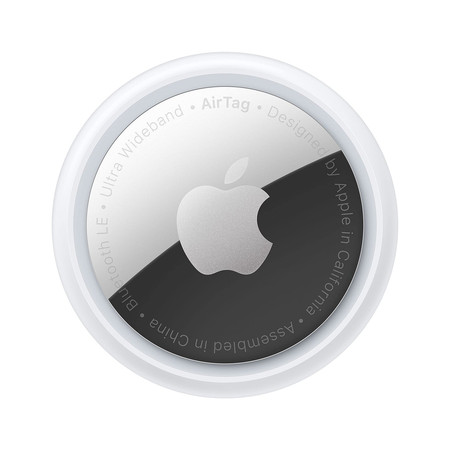 Apple AirTag 4er Pack - Finde und behalte Deine Sachen im Blick: Schlüssel, Geldbörsen, Gepäck, Rucksäcke und mehr. Einfaches Einrichten mit iPhone oder iPad. Austauschbare Batterie
