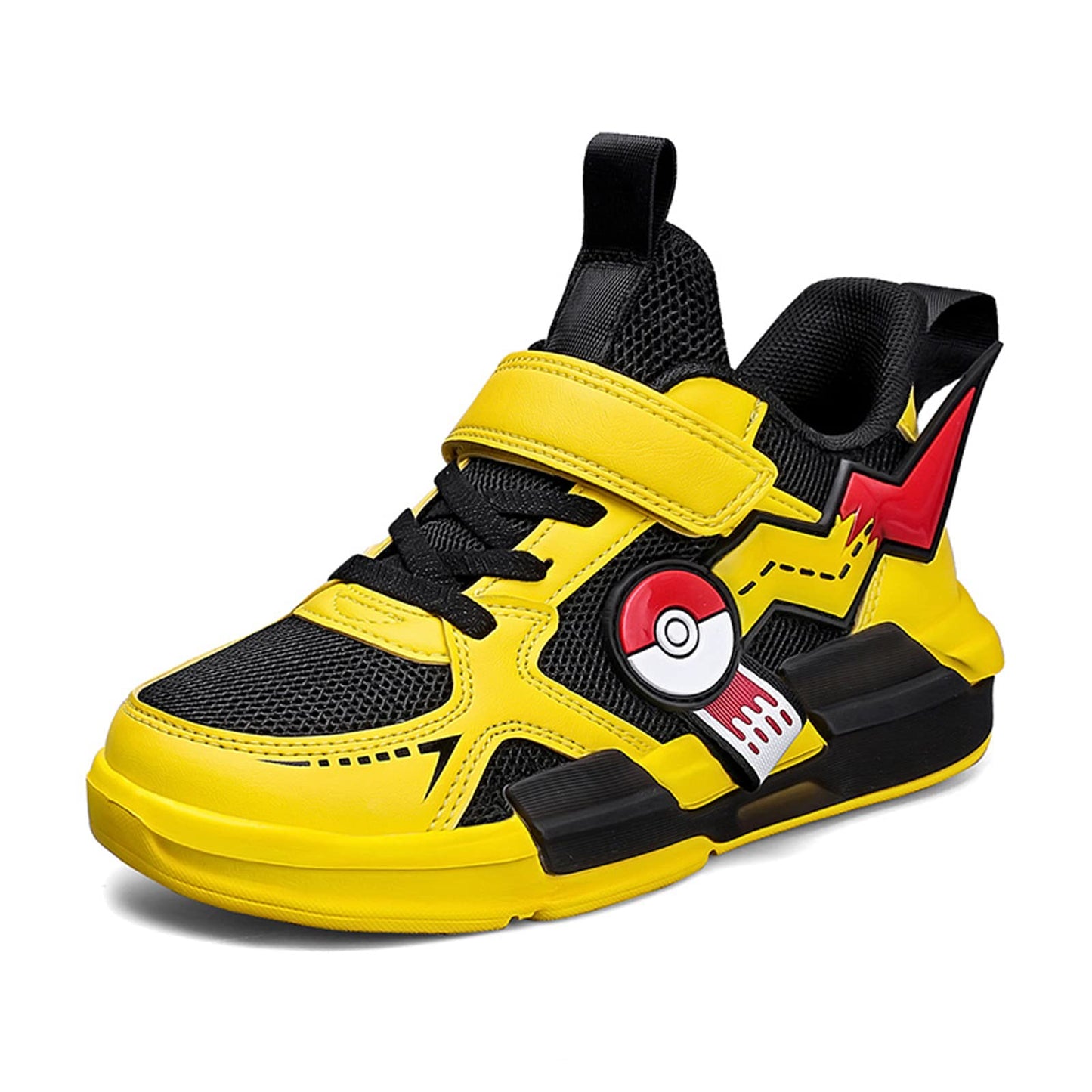 Laufschuhe Kinder Turnschuhe Jungen Mädchen Leicht Klettverschluss Sportschuhe Atmungsaktiv Mesh Sneakers Freizeit Schuhe 27-39